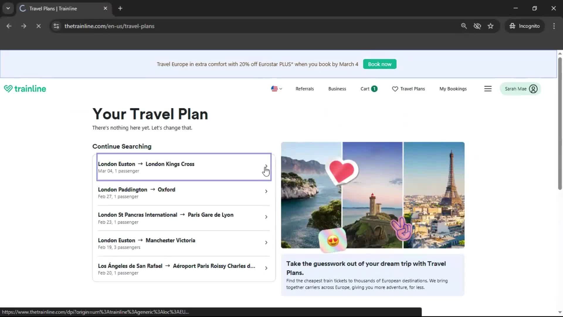 General browsing screenshot