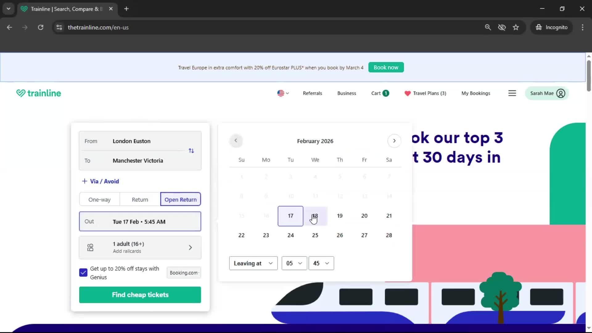 General browsing screenshot