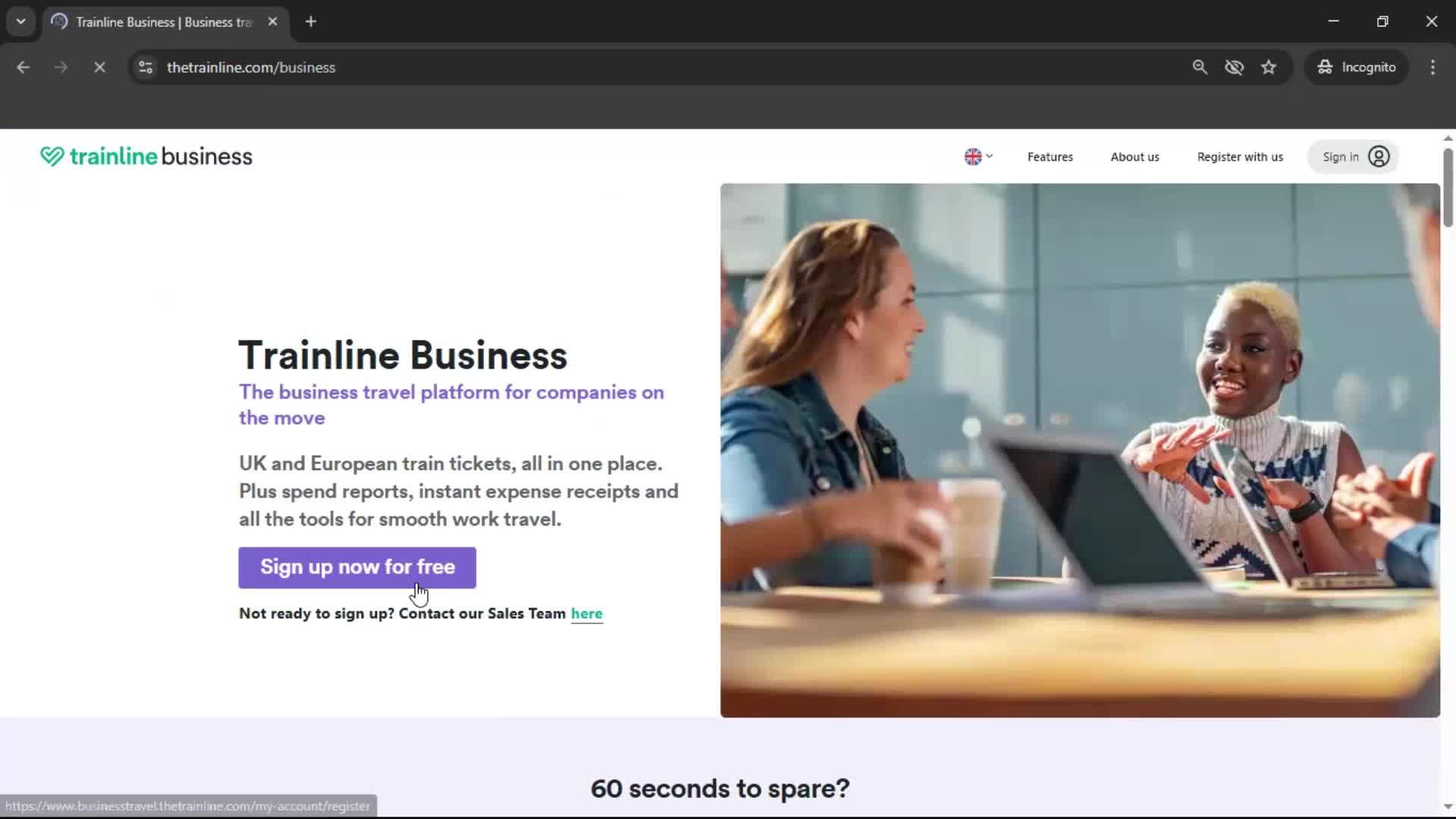 General browsing screenshot