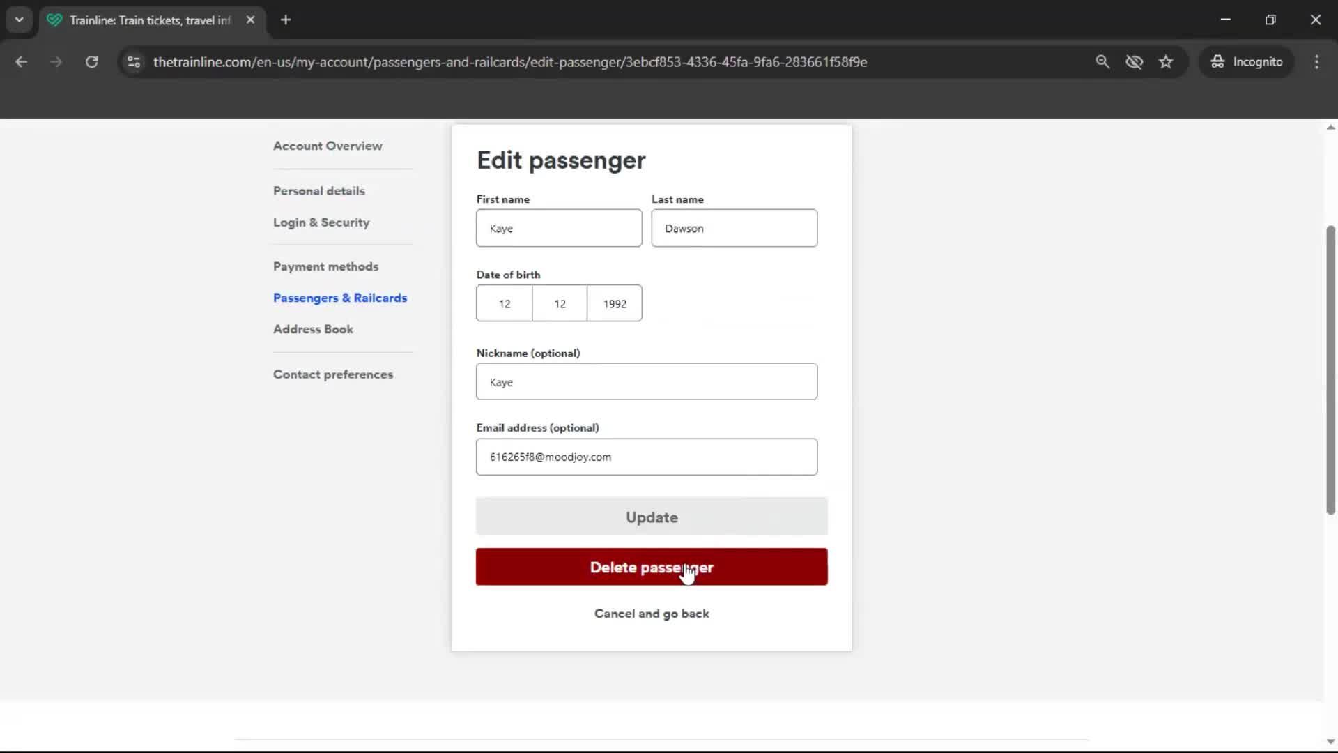 General browsing screenshot