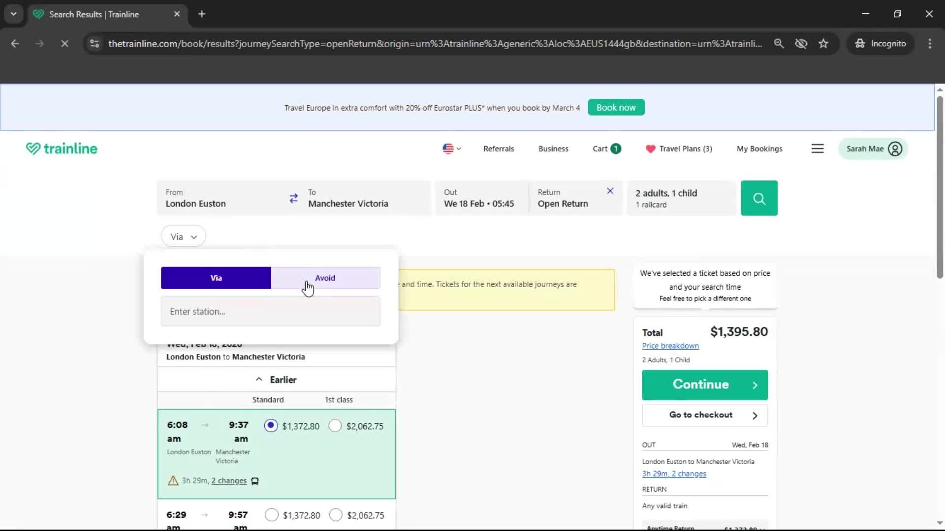 General browsing screenshot