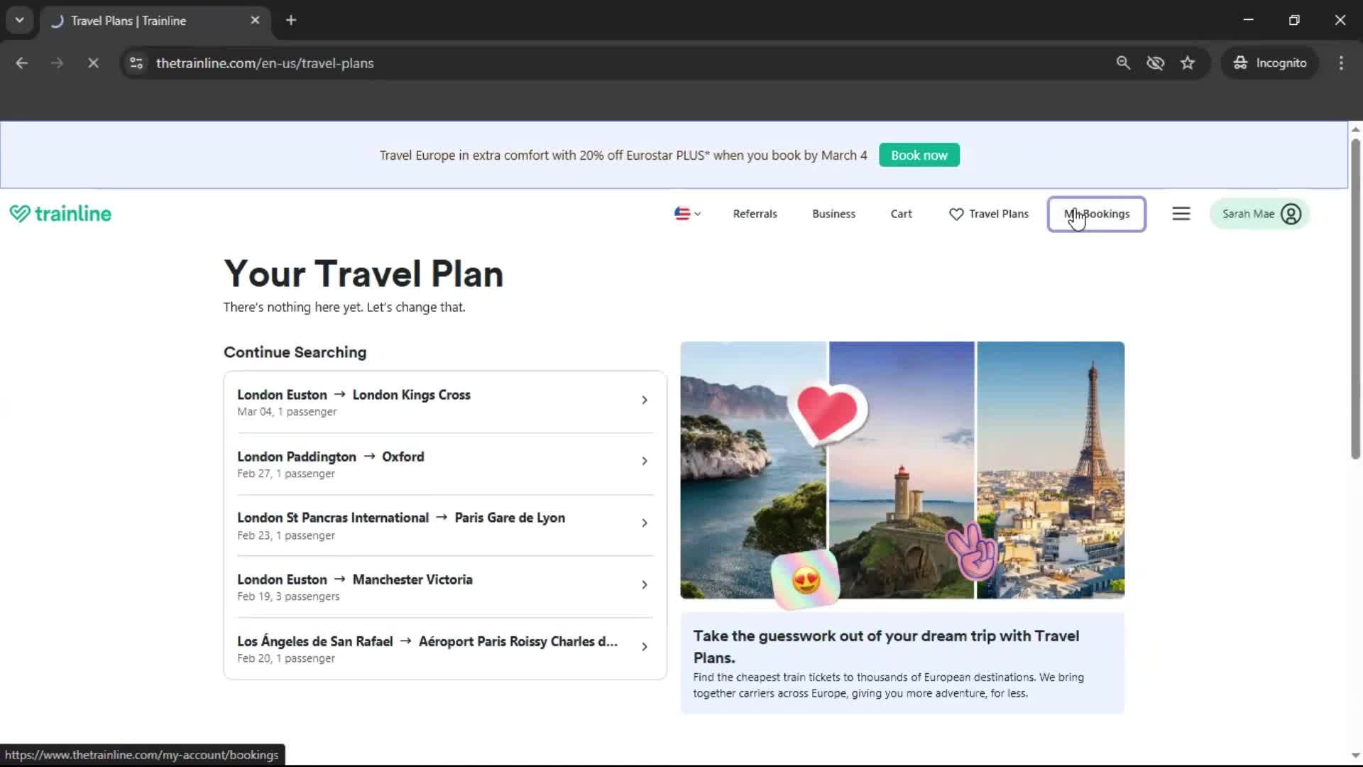 General browsing screenshot