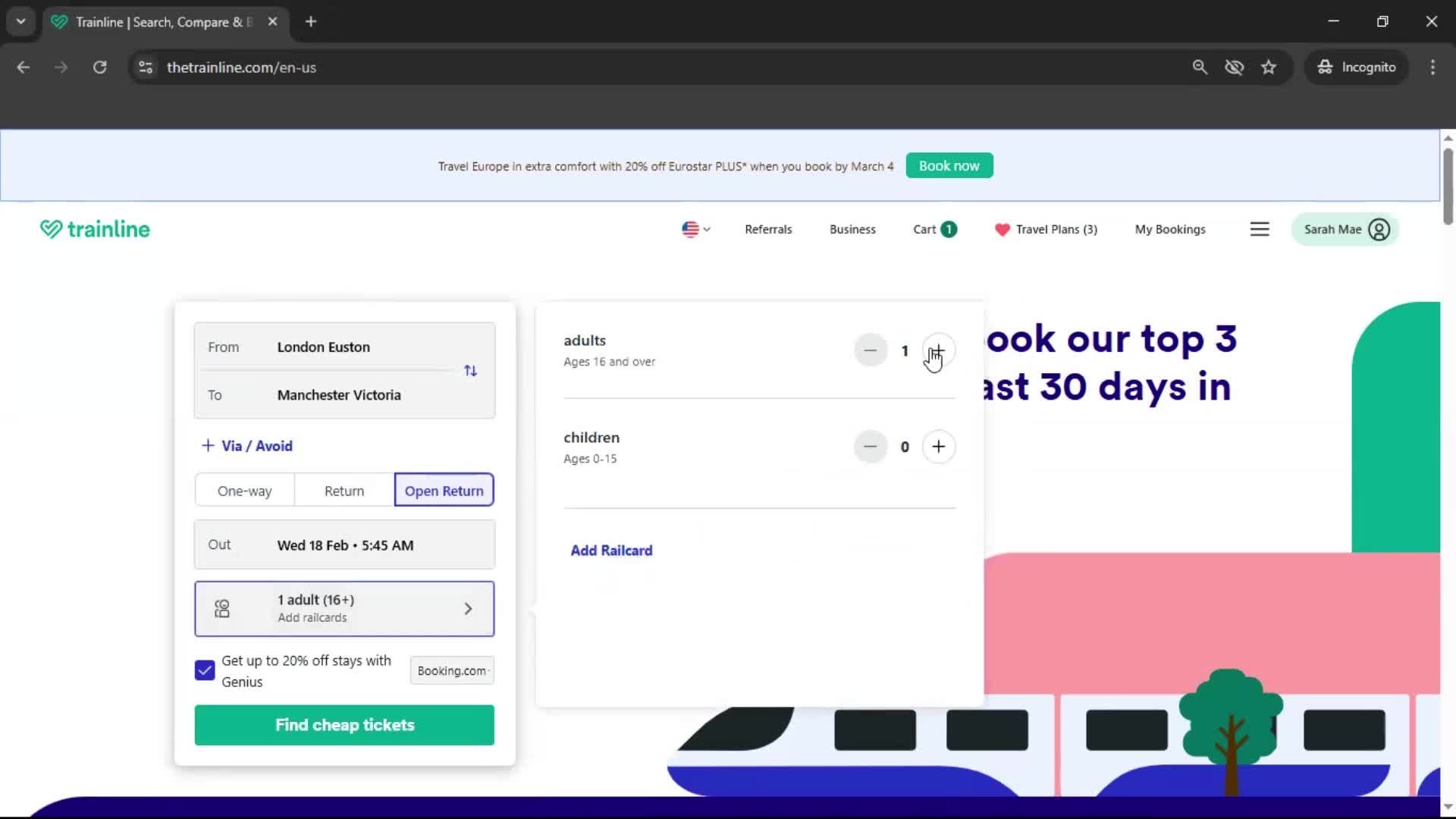 General browsing screenshot