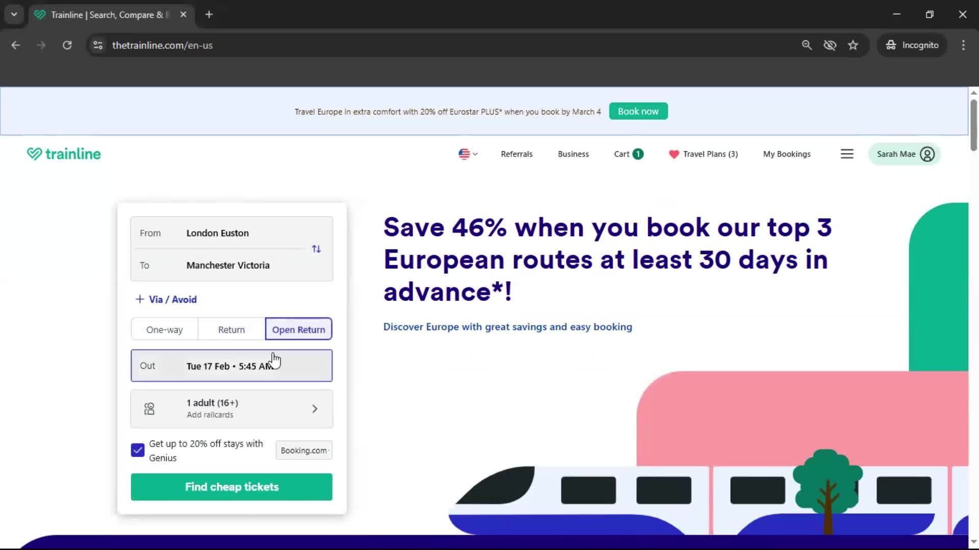 General browsing screenshot