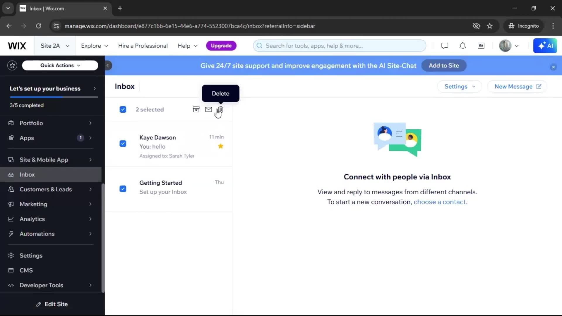 General browsing screenshot