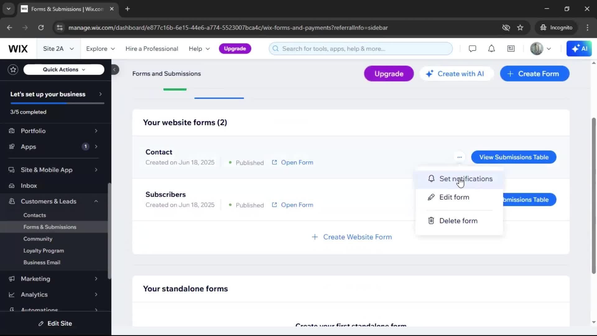 General browsing screenshot