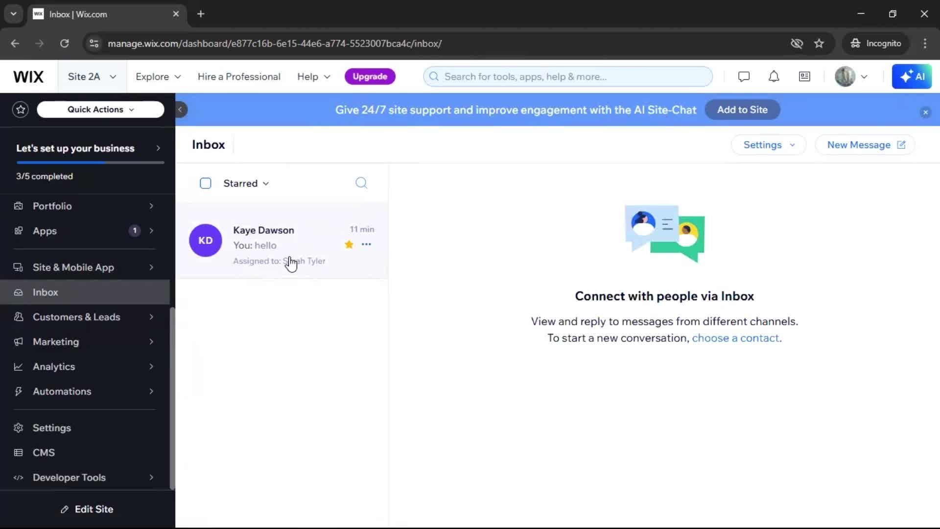 General browsing screenshot