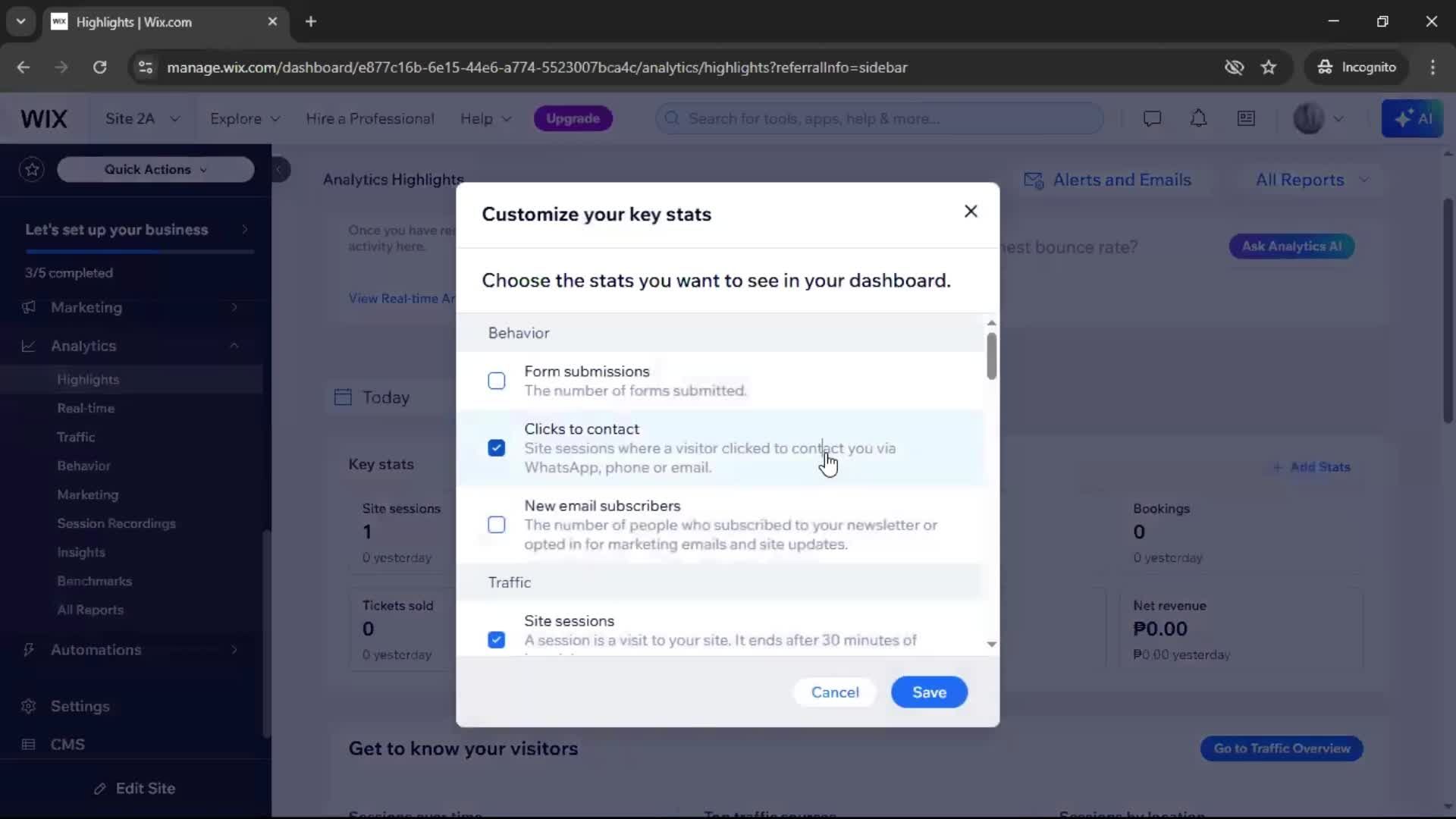 General browsing screenshot