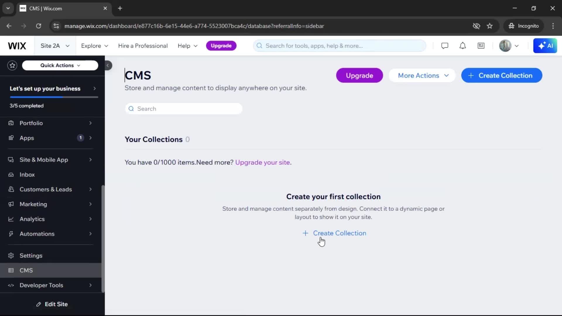General browsing screenshot