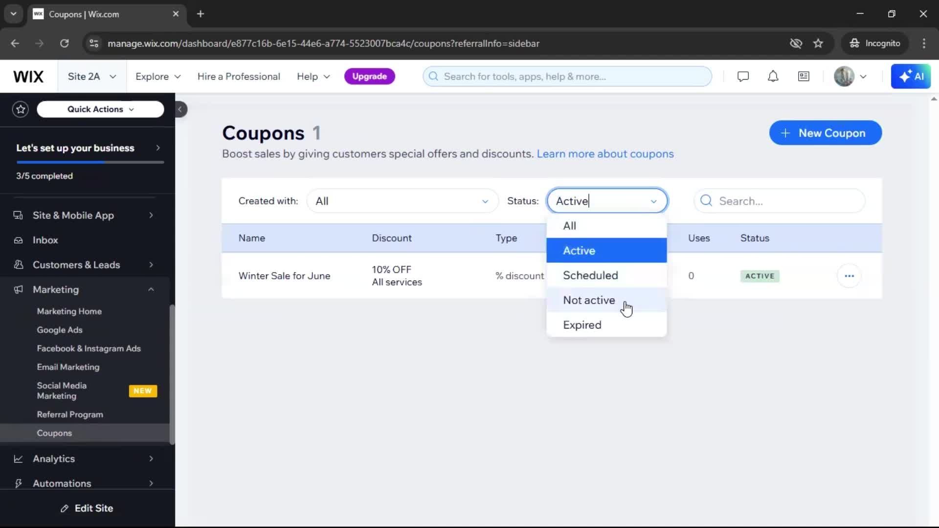 General browsing screenshot