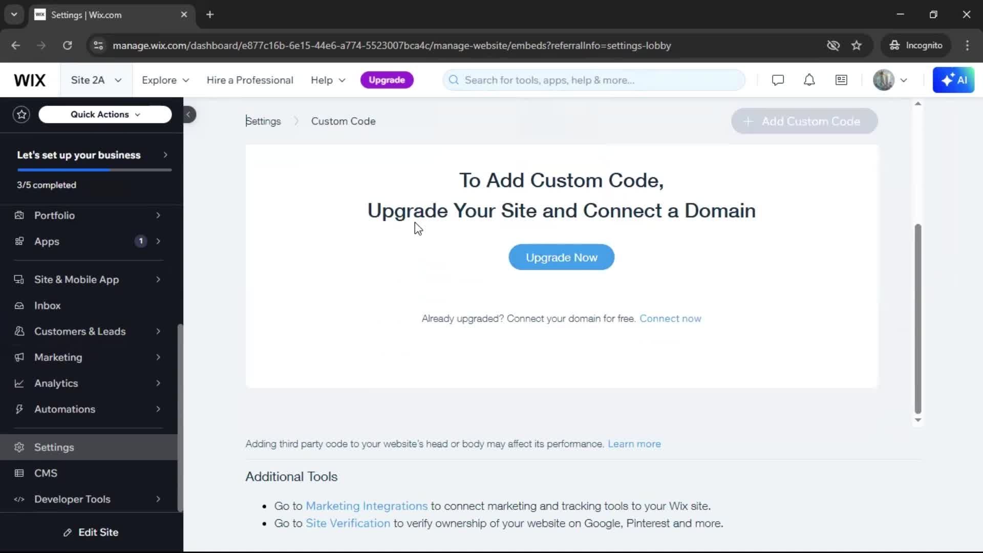 General browsing screenshot