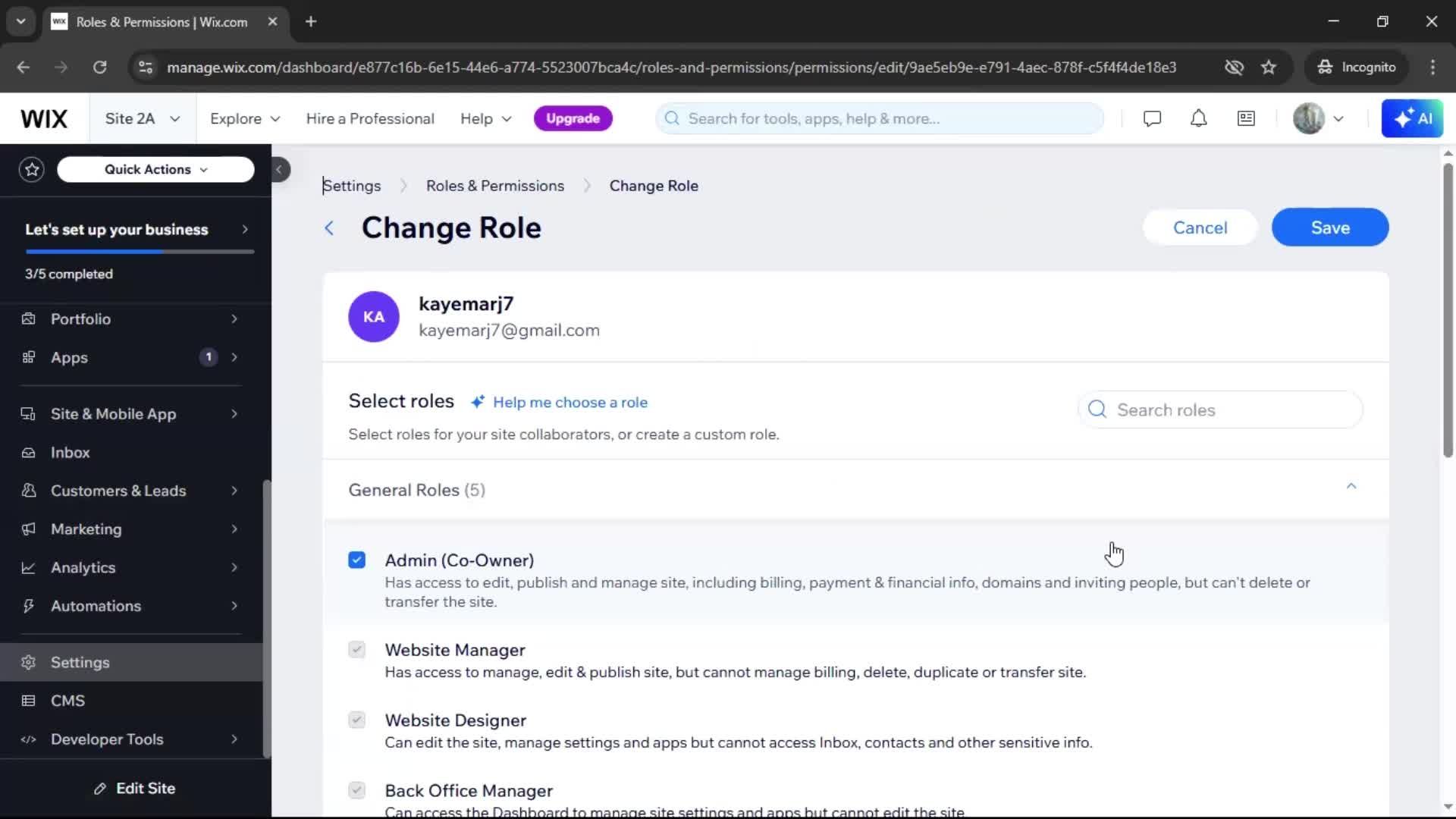 General browsing screenshot
