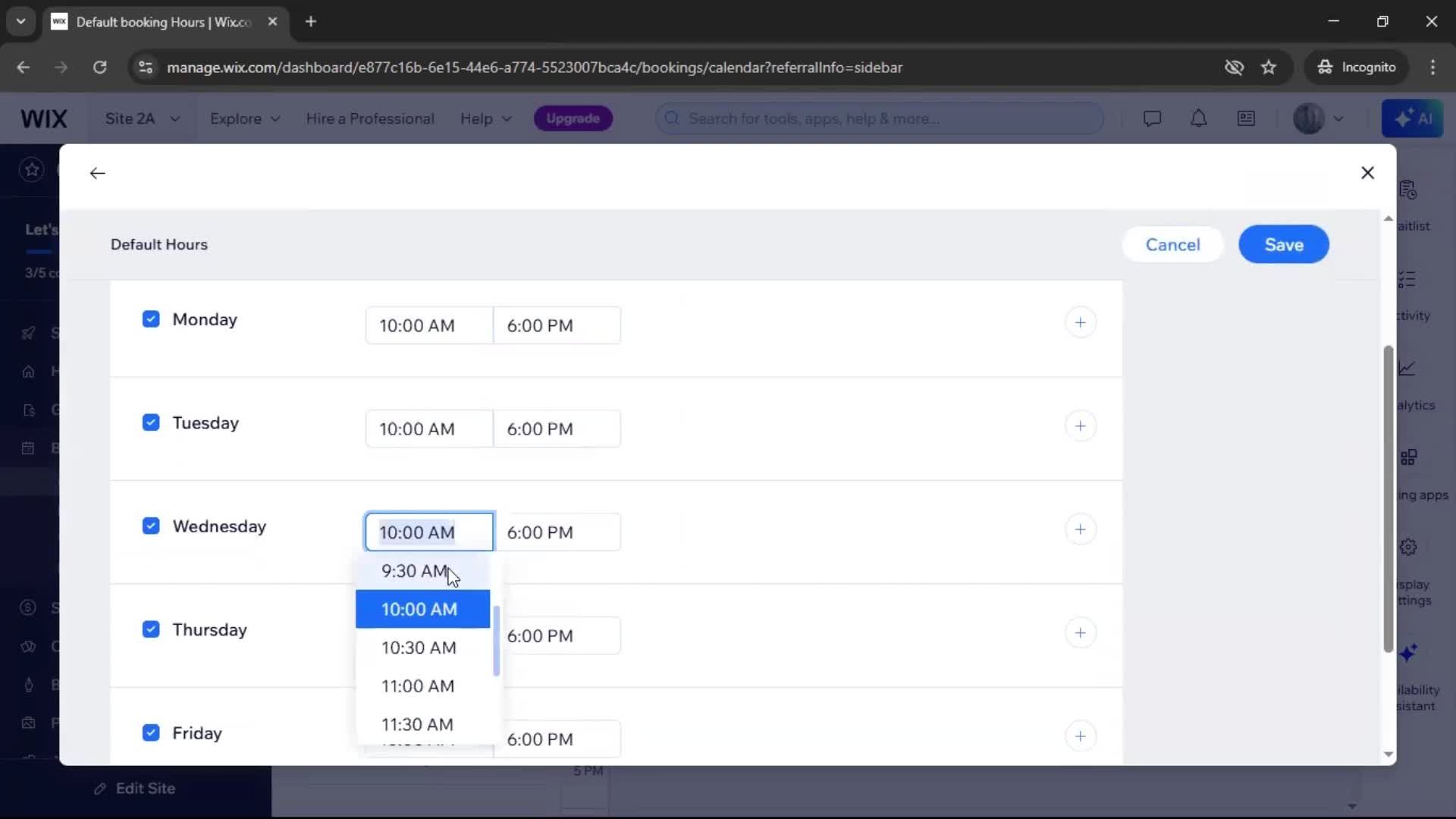General browsing screenshot