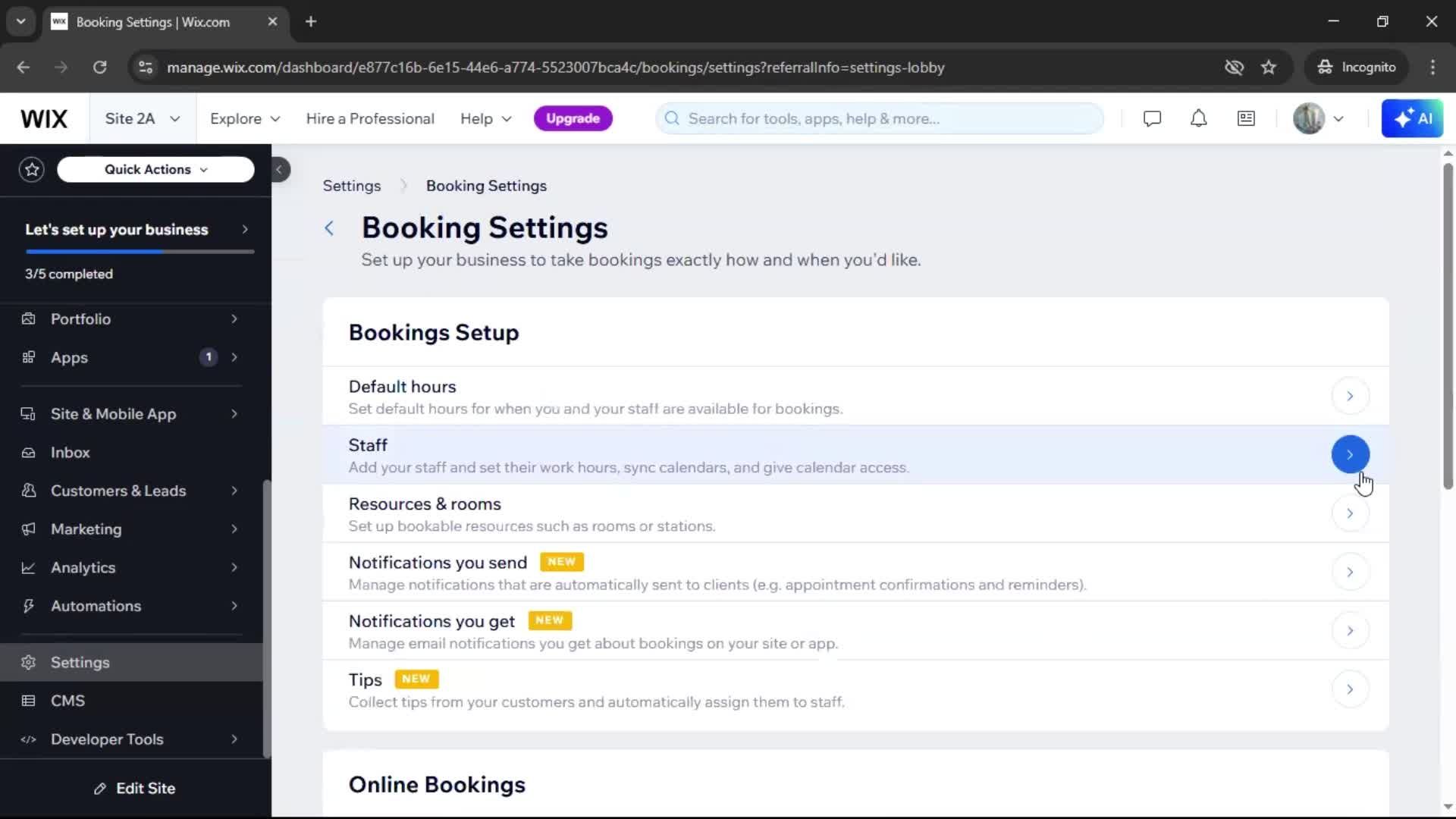 General browsing screenshot