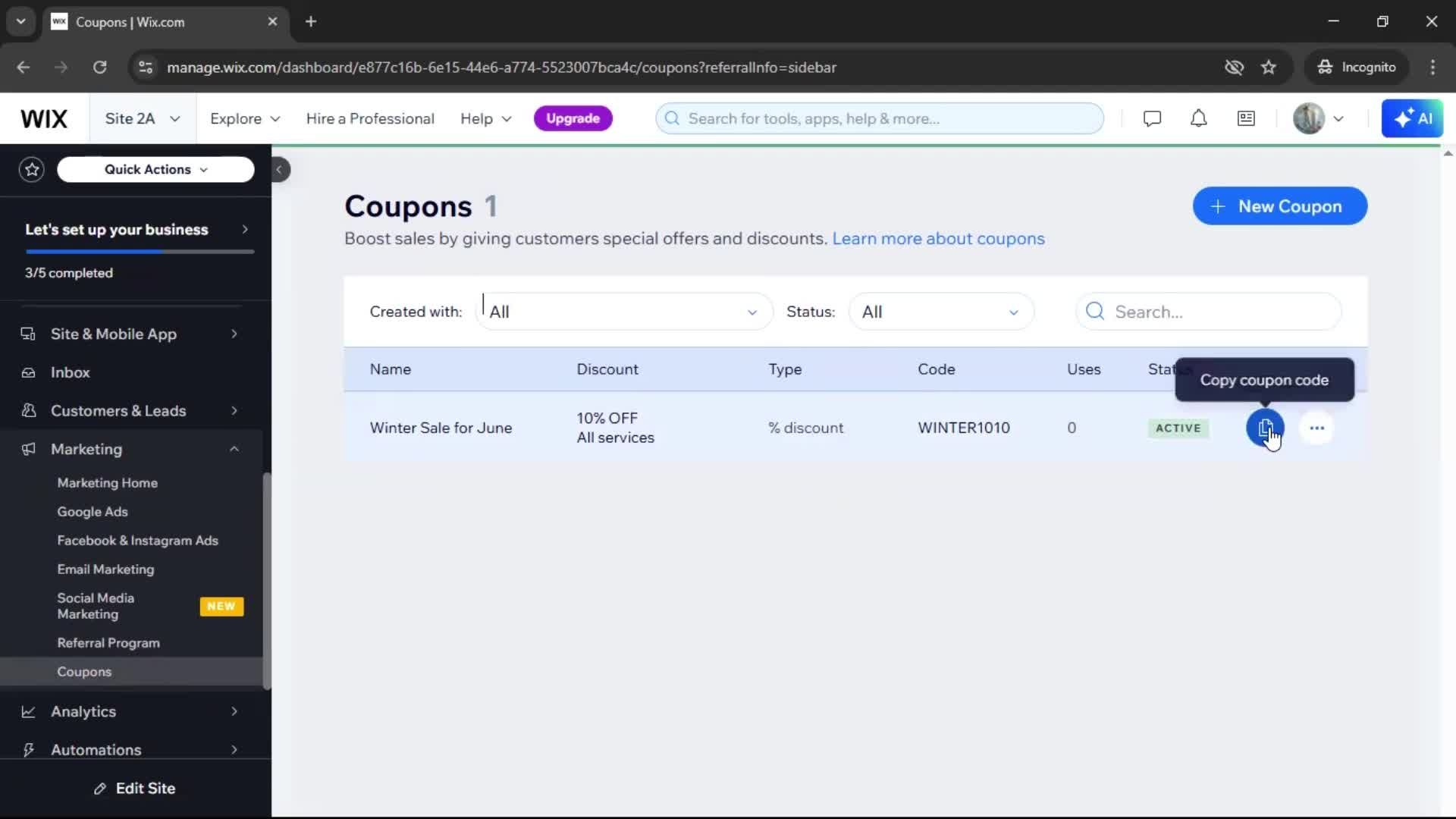 General browsing screenshot