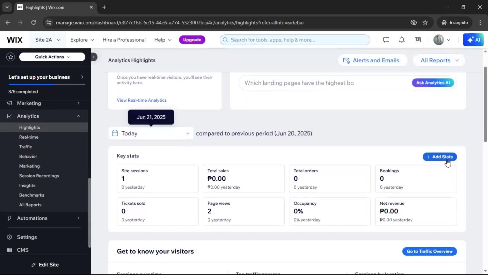 General browsing screenshot