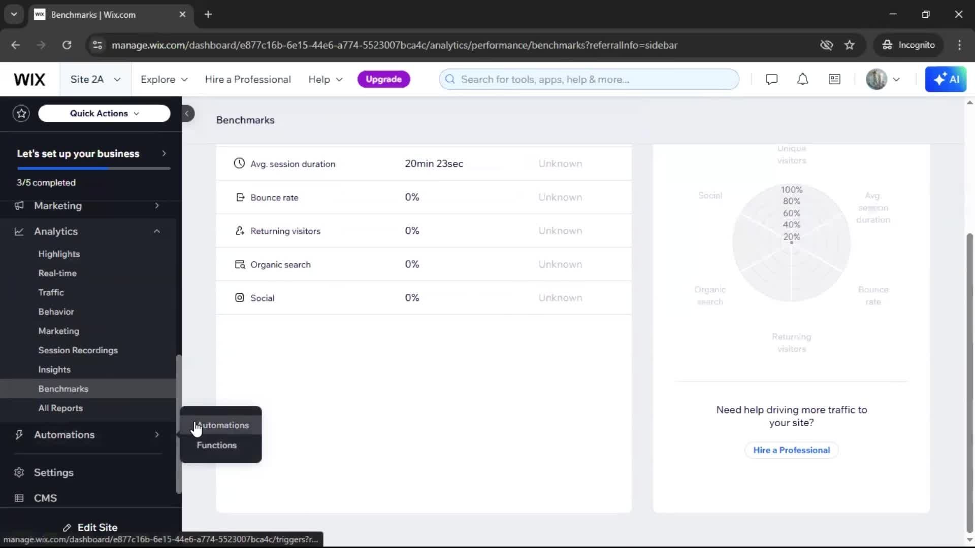General browsing screenshot