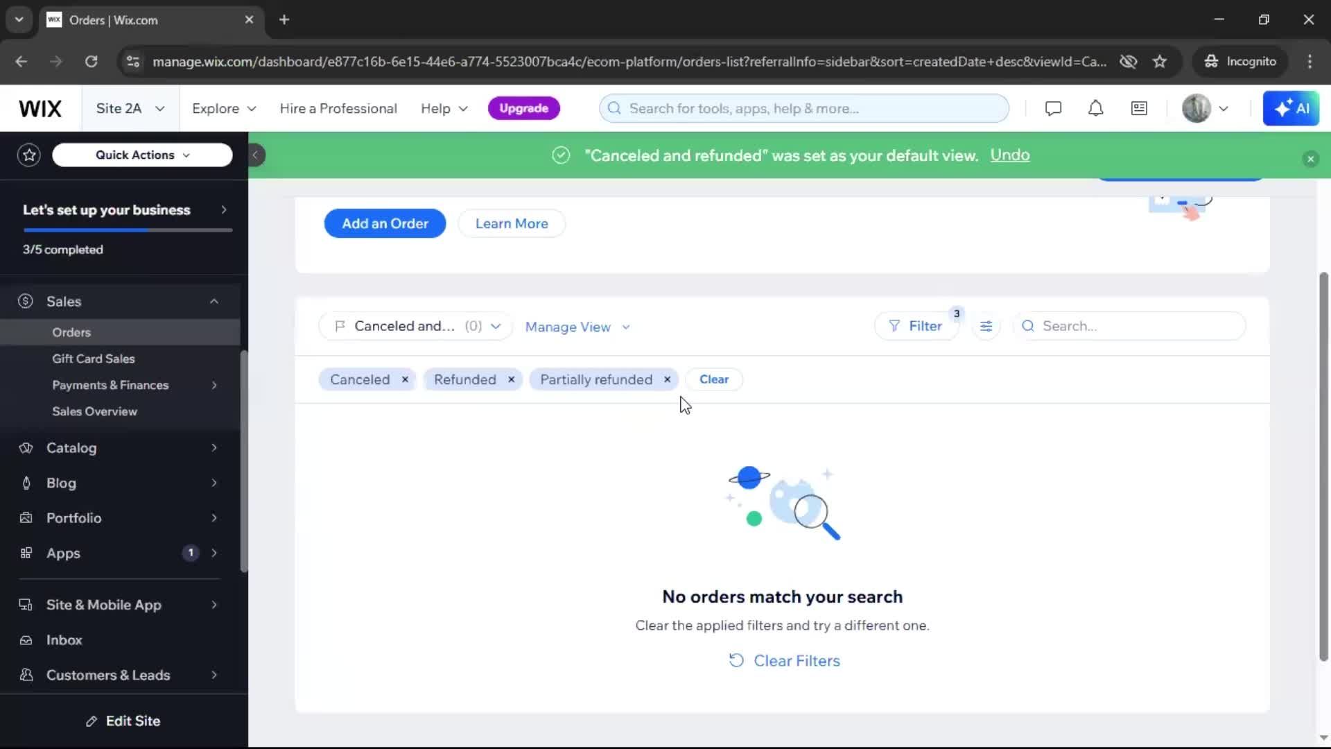 General browsing screenshot
