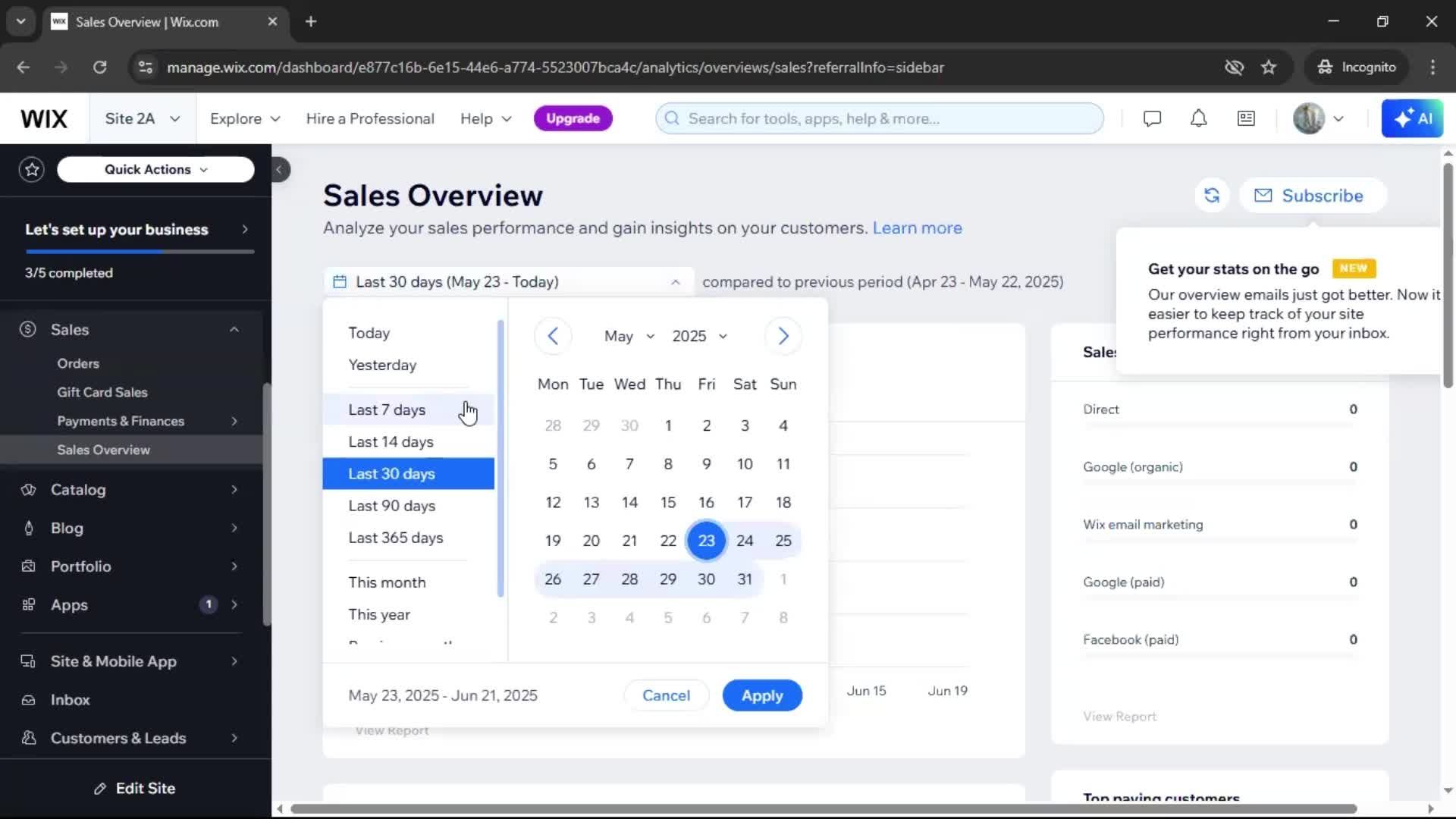 General browsing screenshot