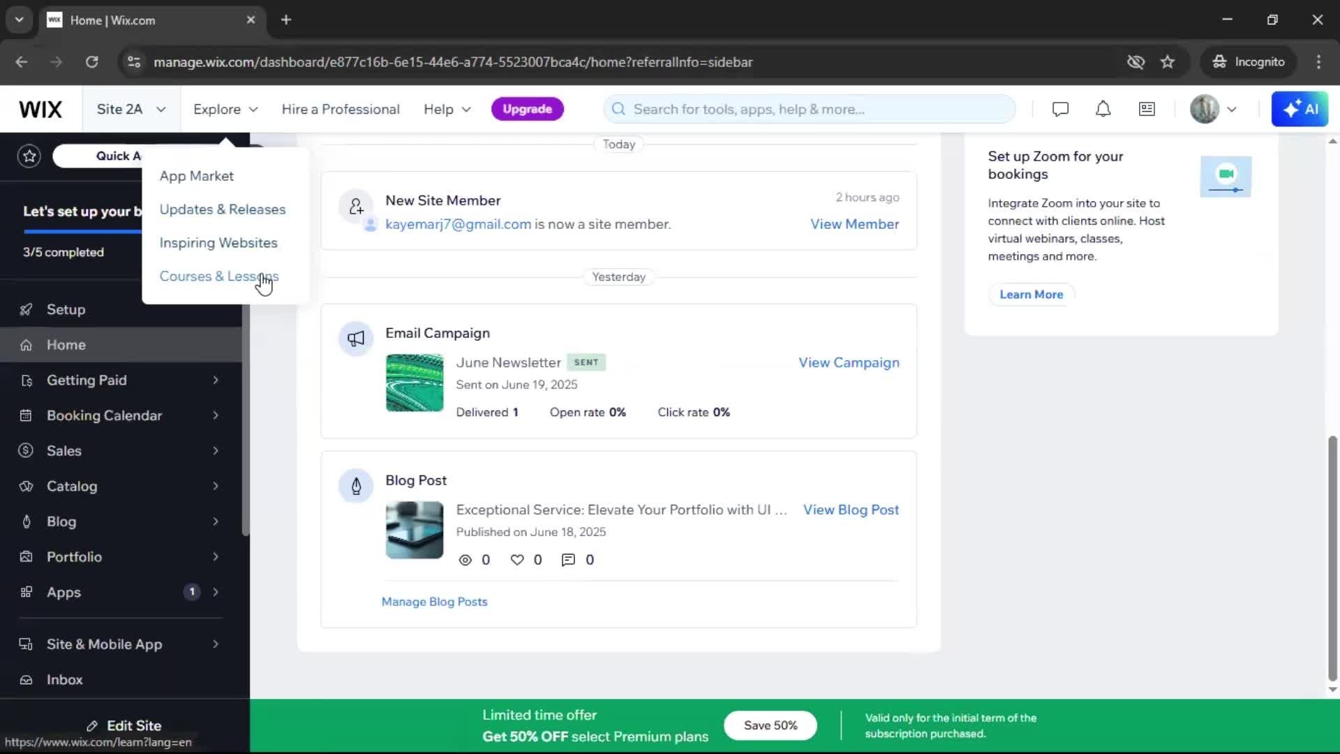 General browsing screenshot