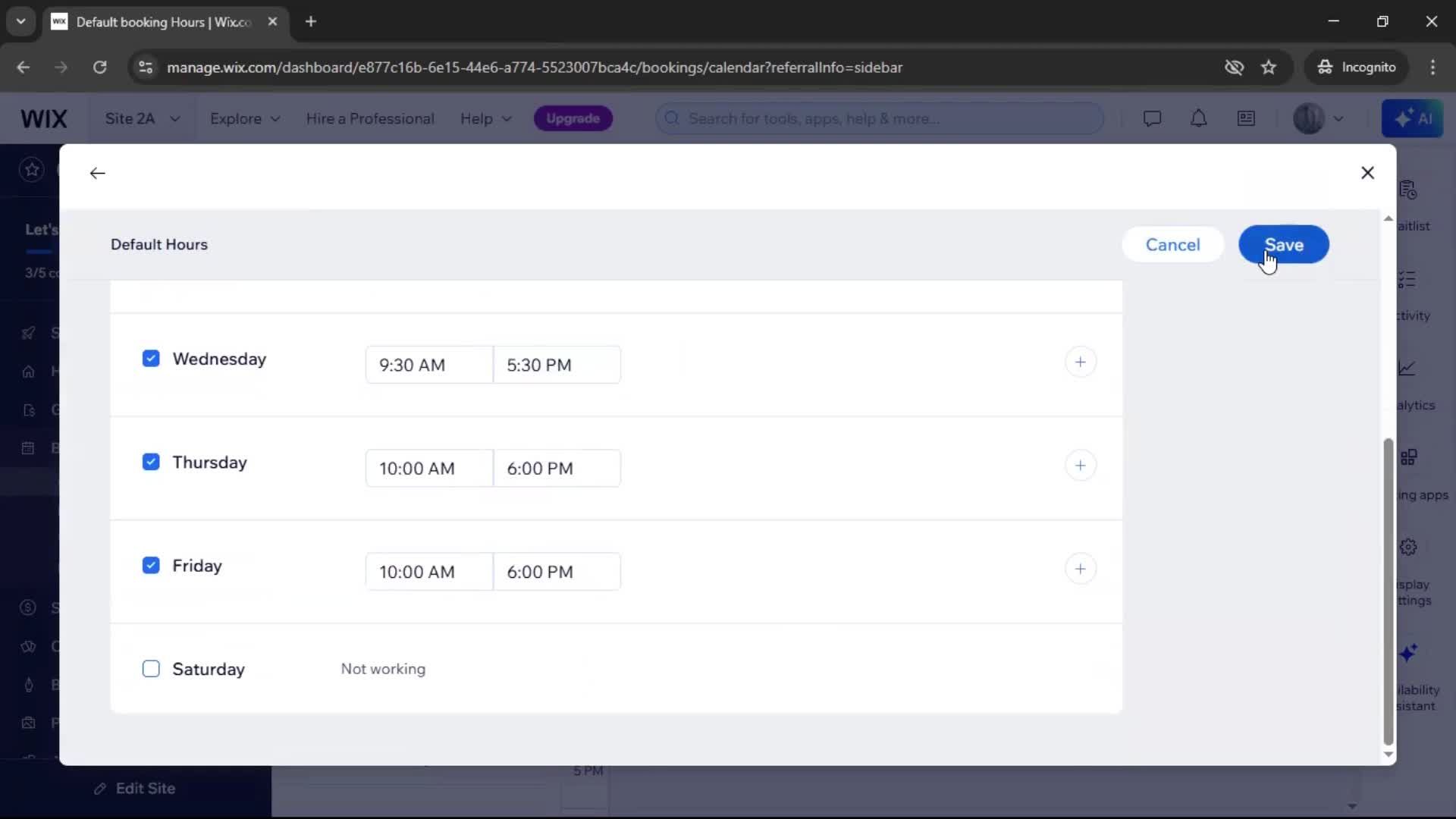 General browsing screenshot