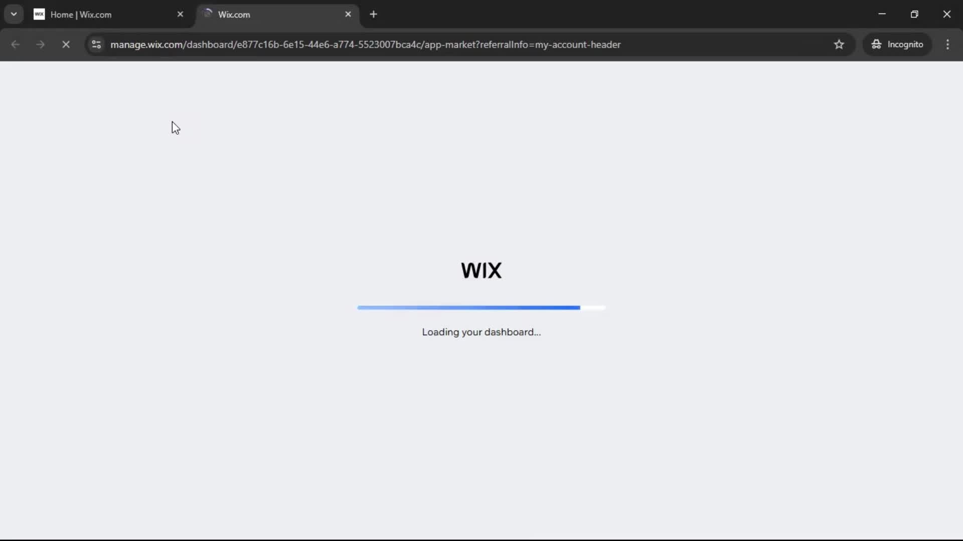 General browsing screenshot