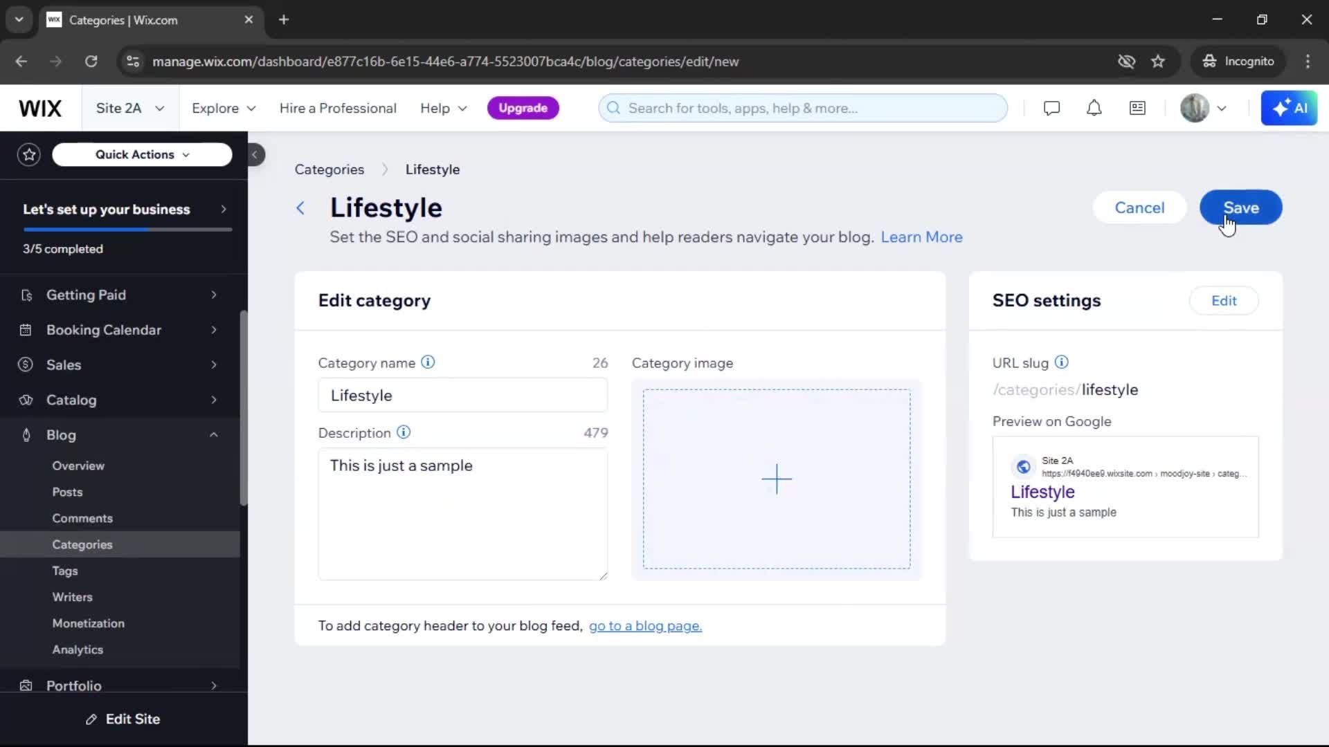 General browsing screenshot