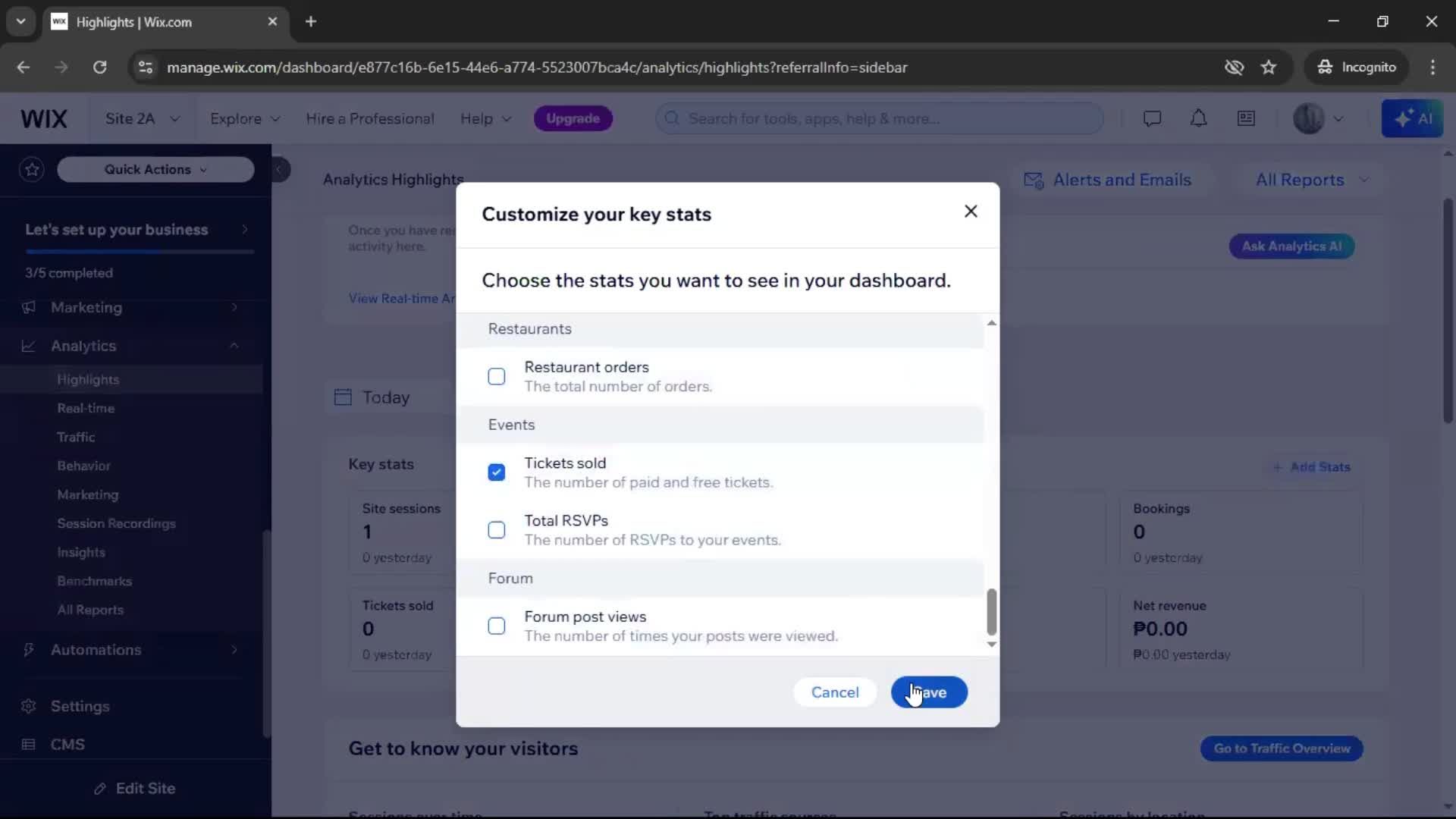 General browsing screenshot