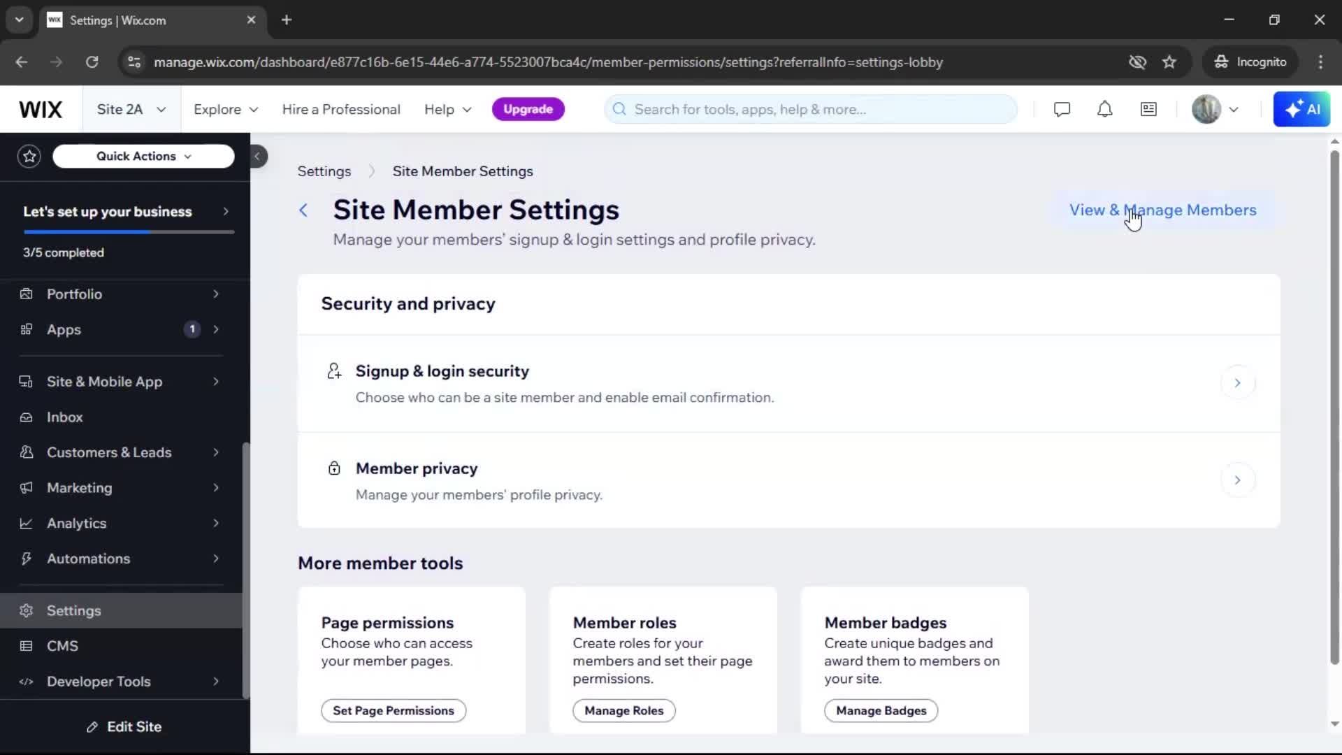 General browsing screenshot