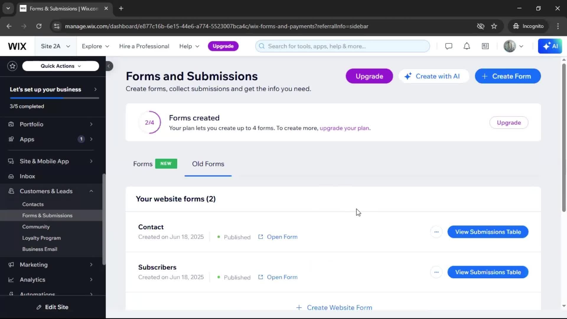 General browsing screenshot