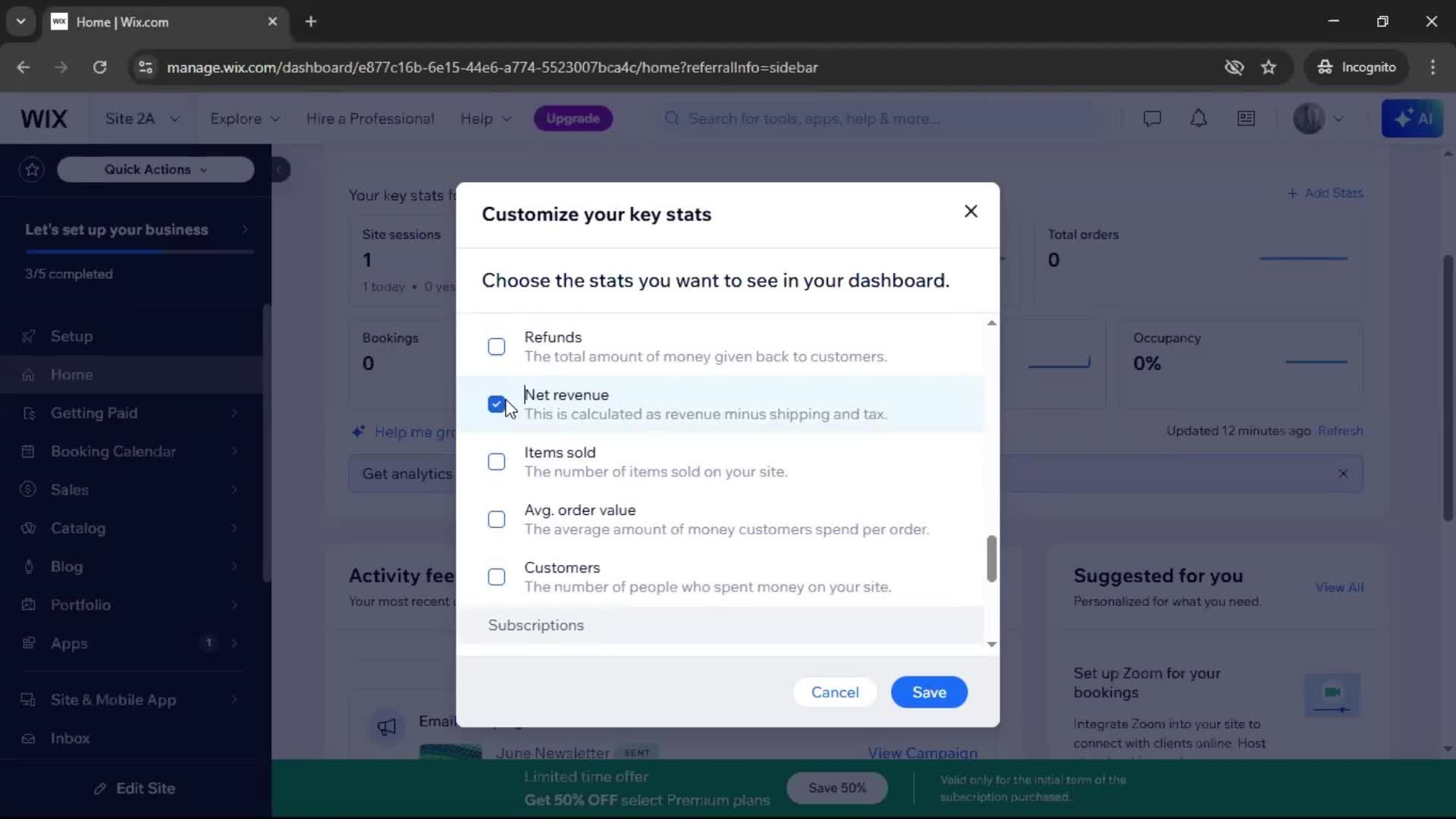 General browsing screenshot