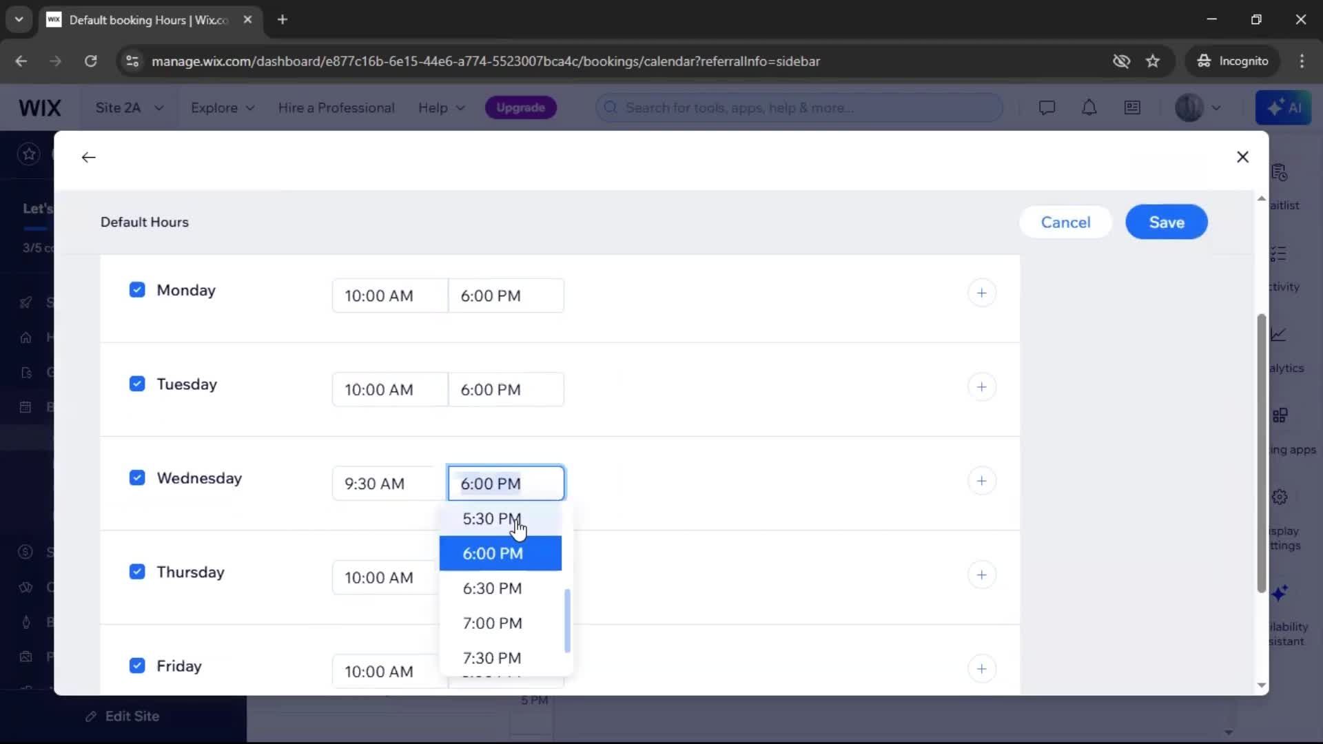 General browsing screenshot