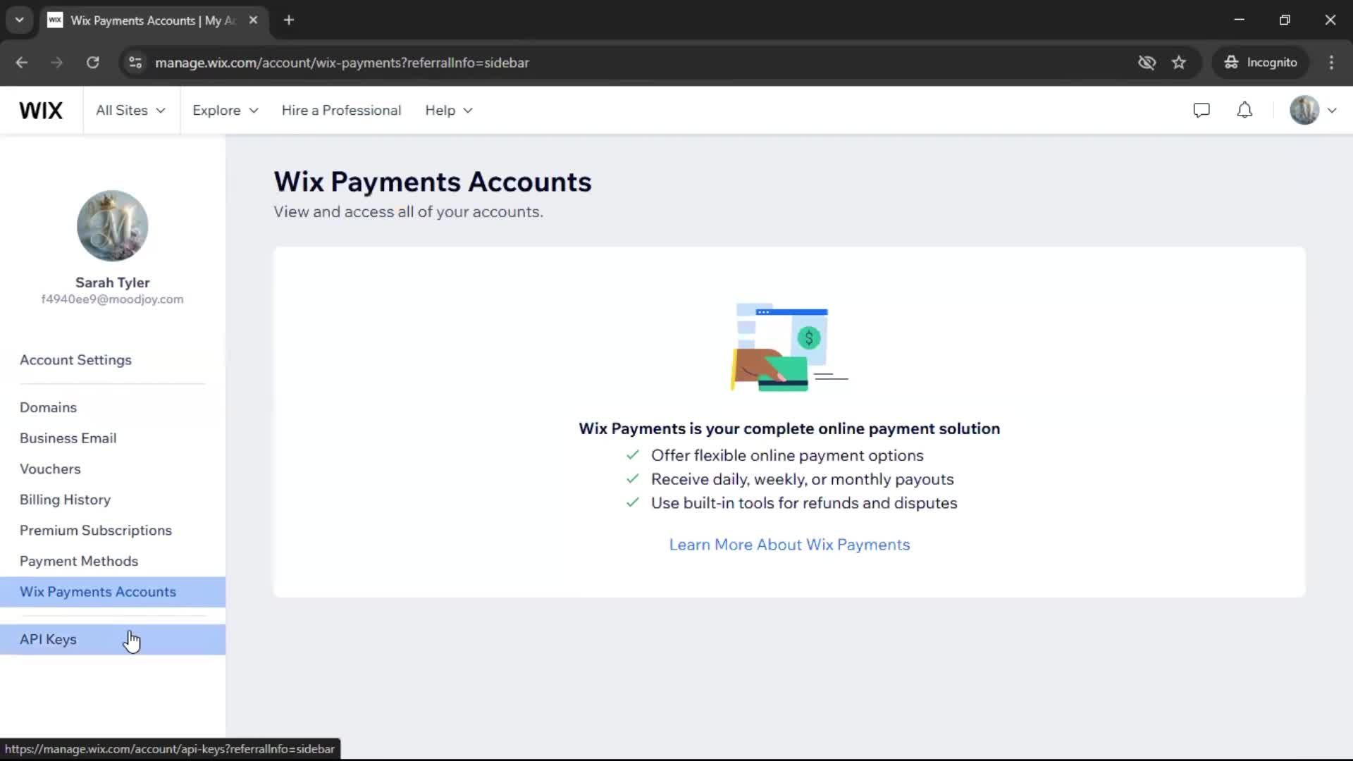 General browsing screenshot