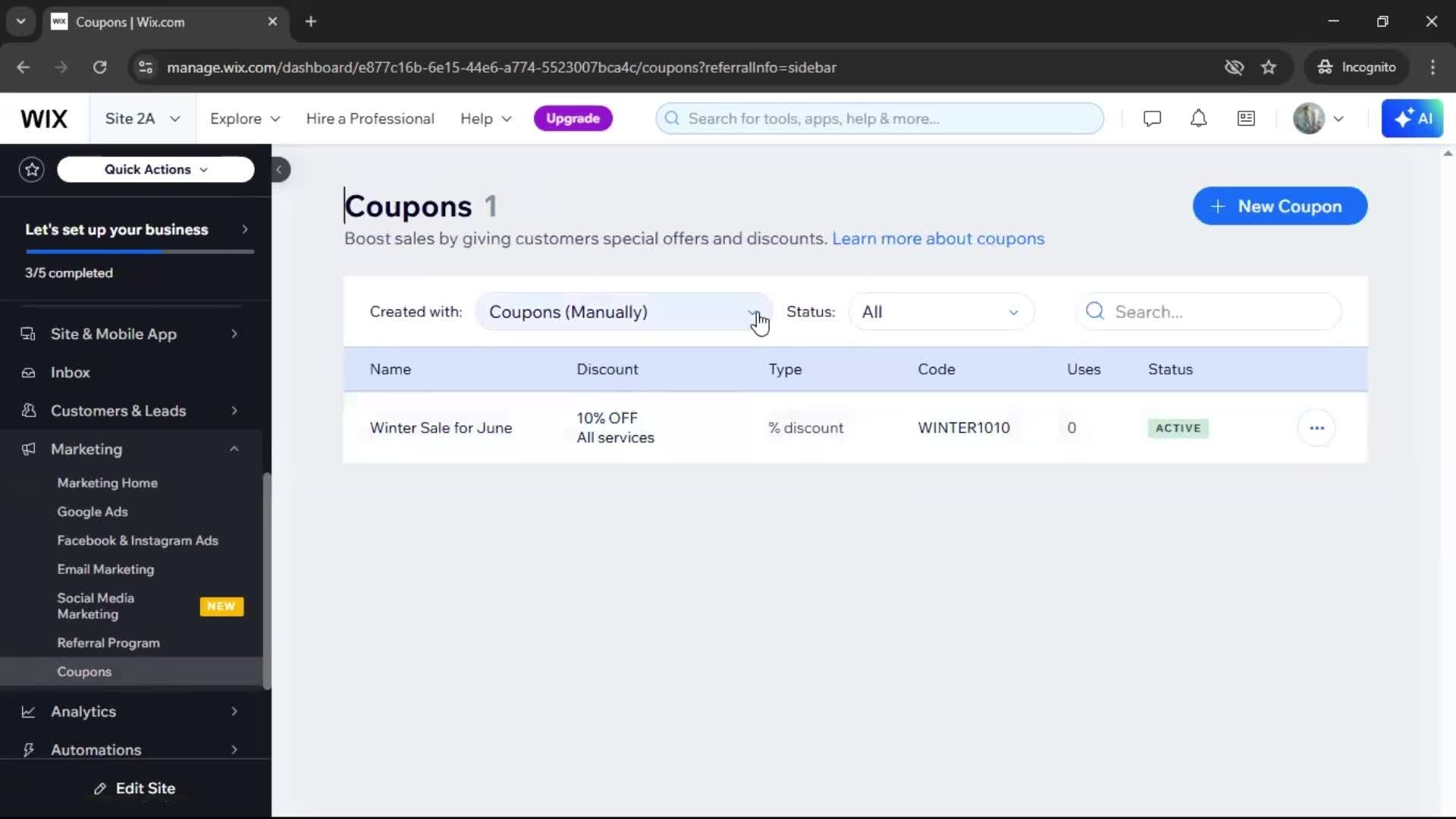 General browsing screenshot