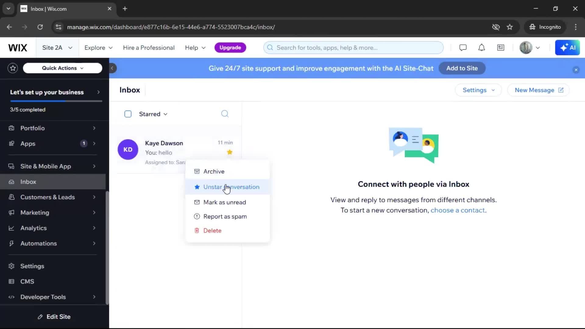 General browsing screenshot