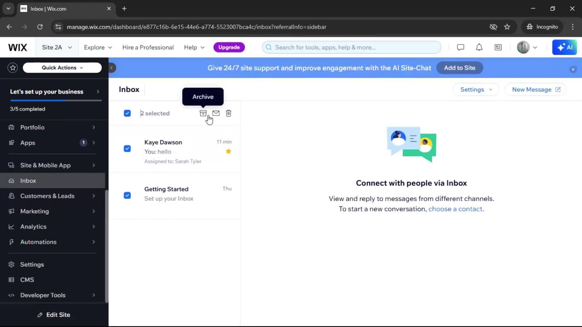 General browsing screenshot