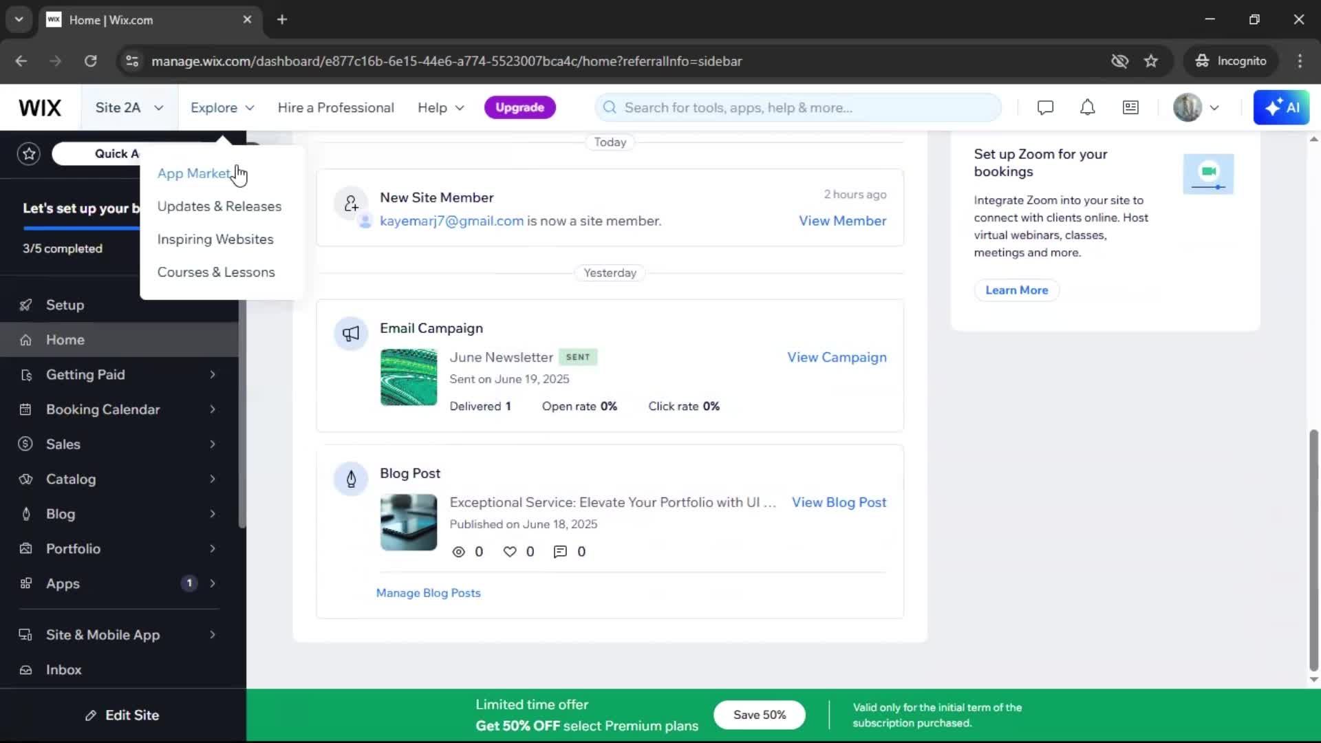 General browsing screenshot