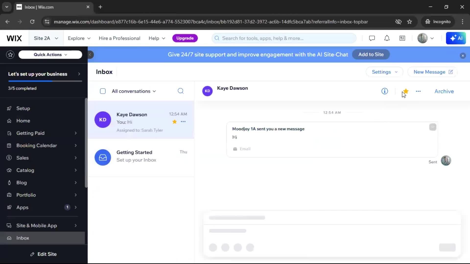 General browsing screenshot