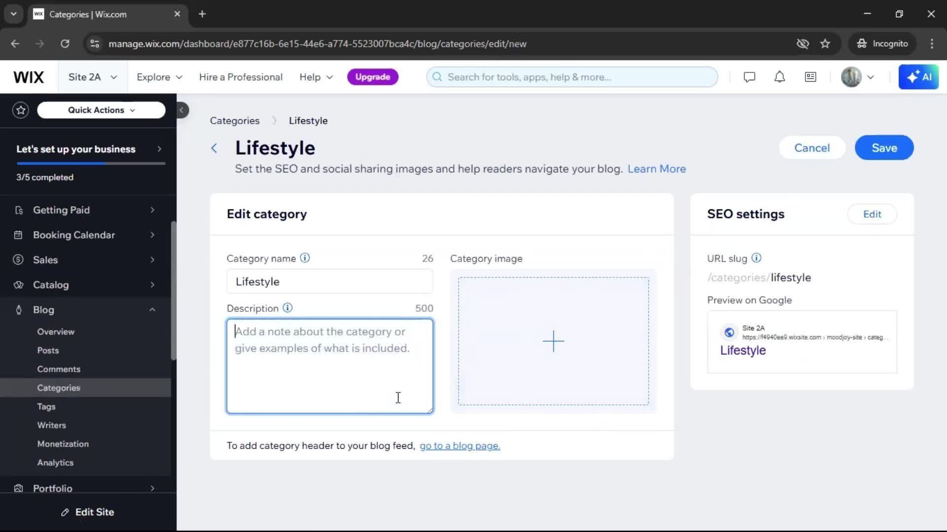 General browsing screenshot