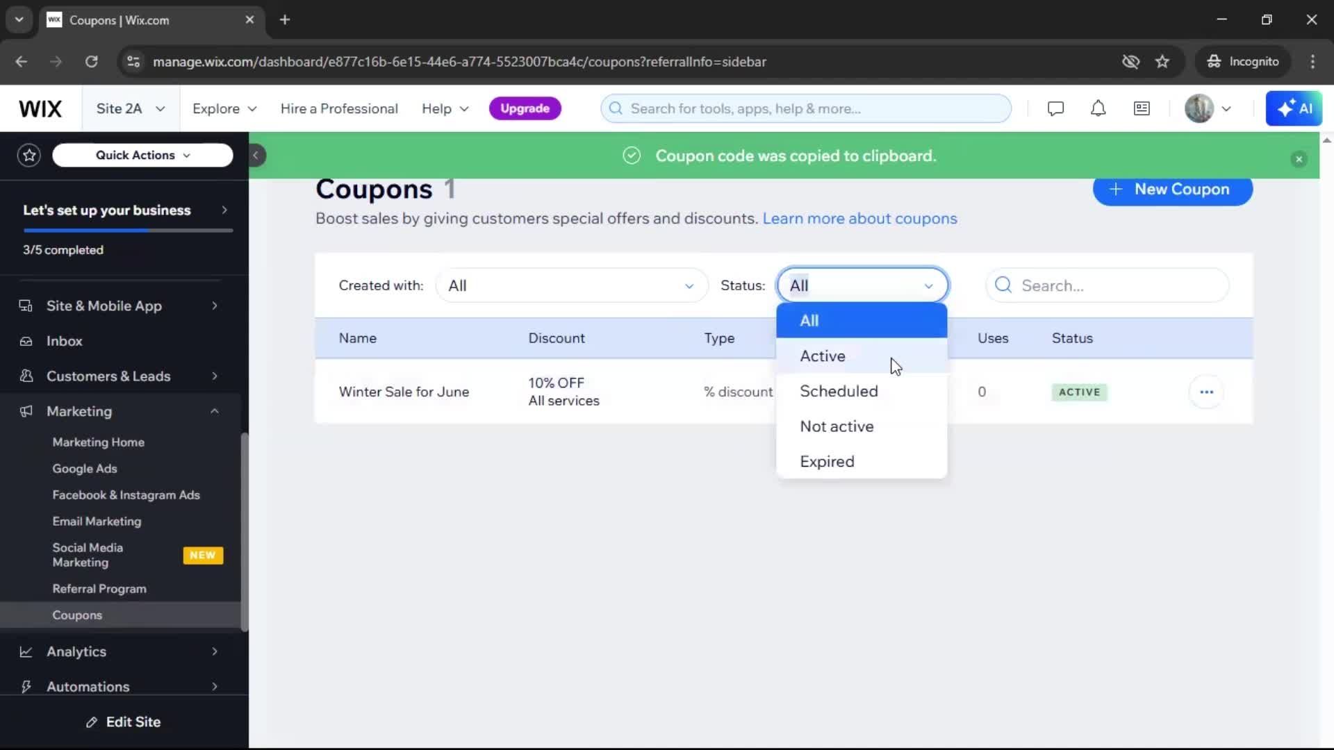 General browsing screenshot