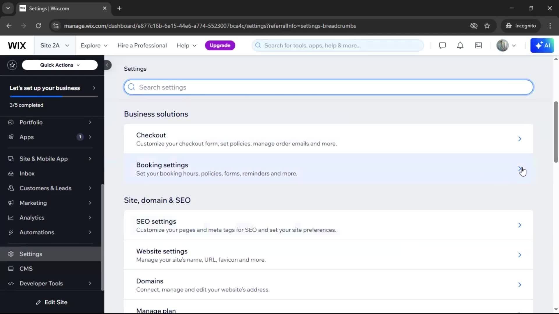 General browsing screenshot