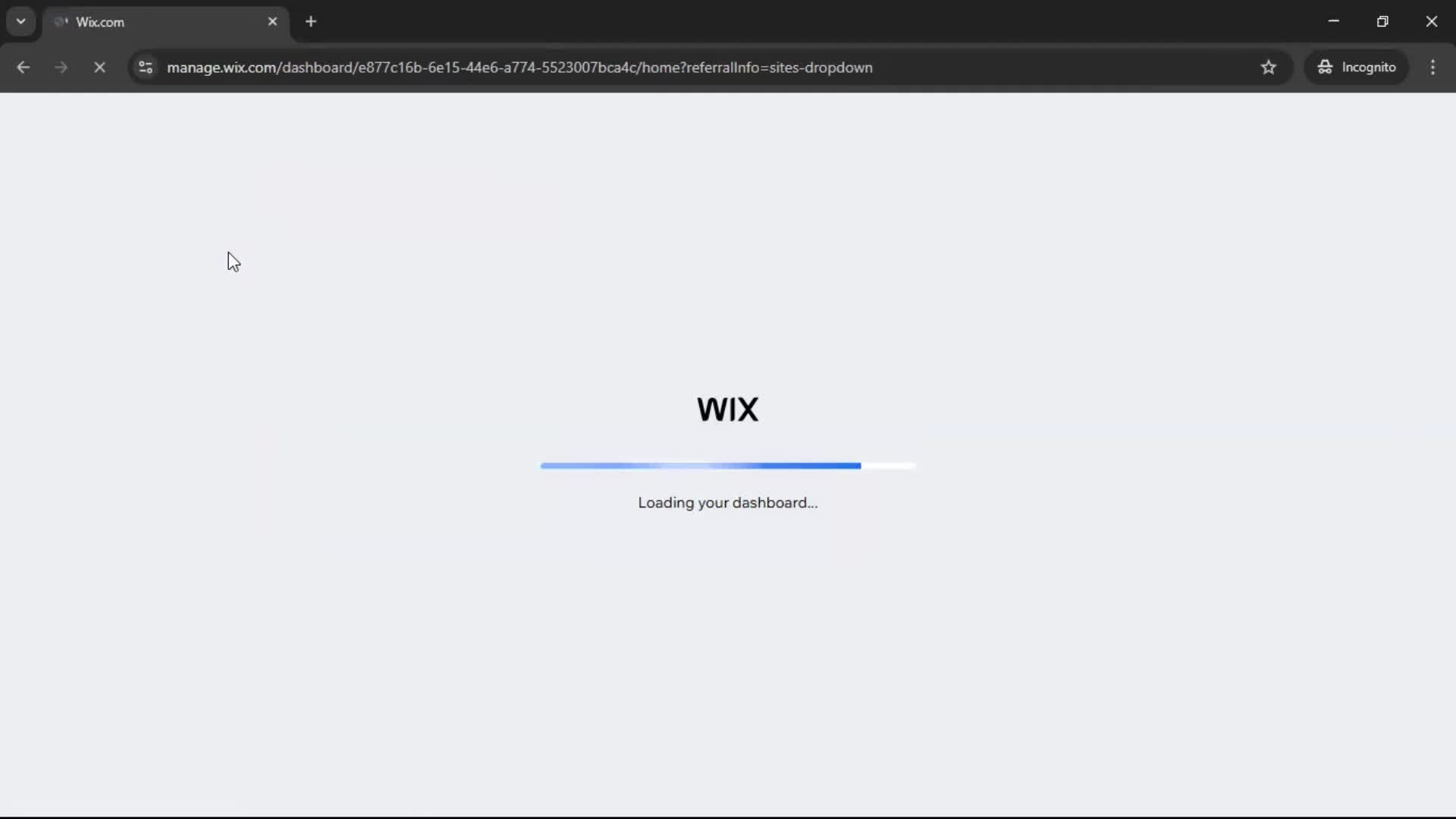 General browsing screenshot