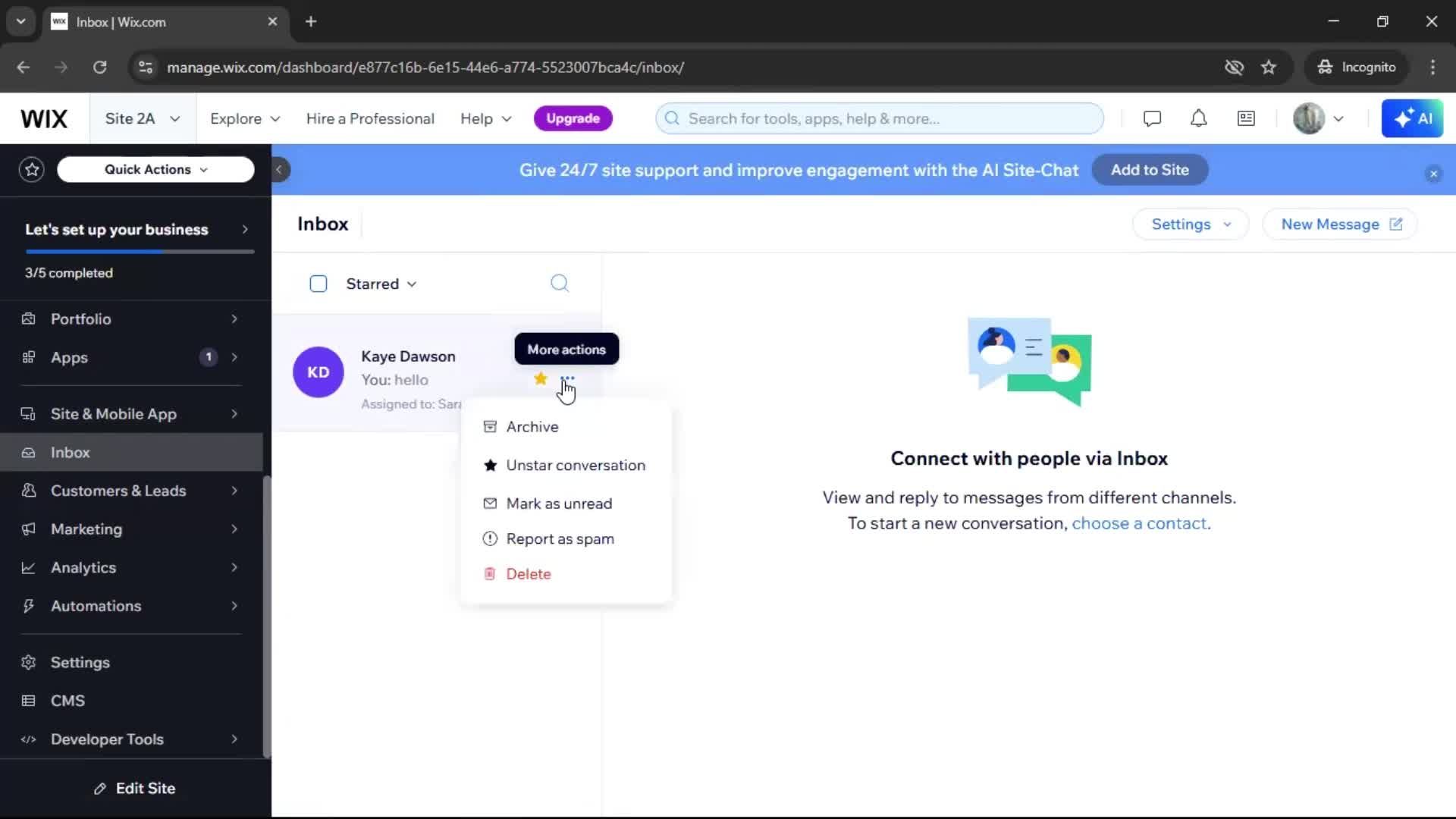 General browsing screenshot