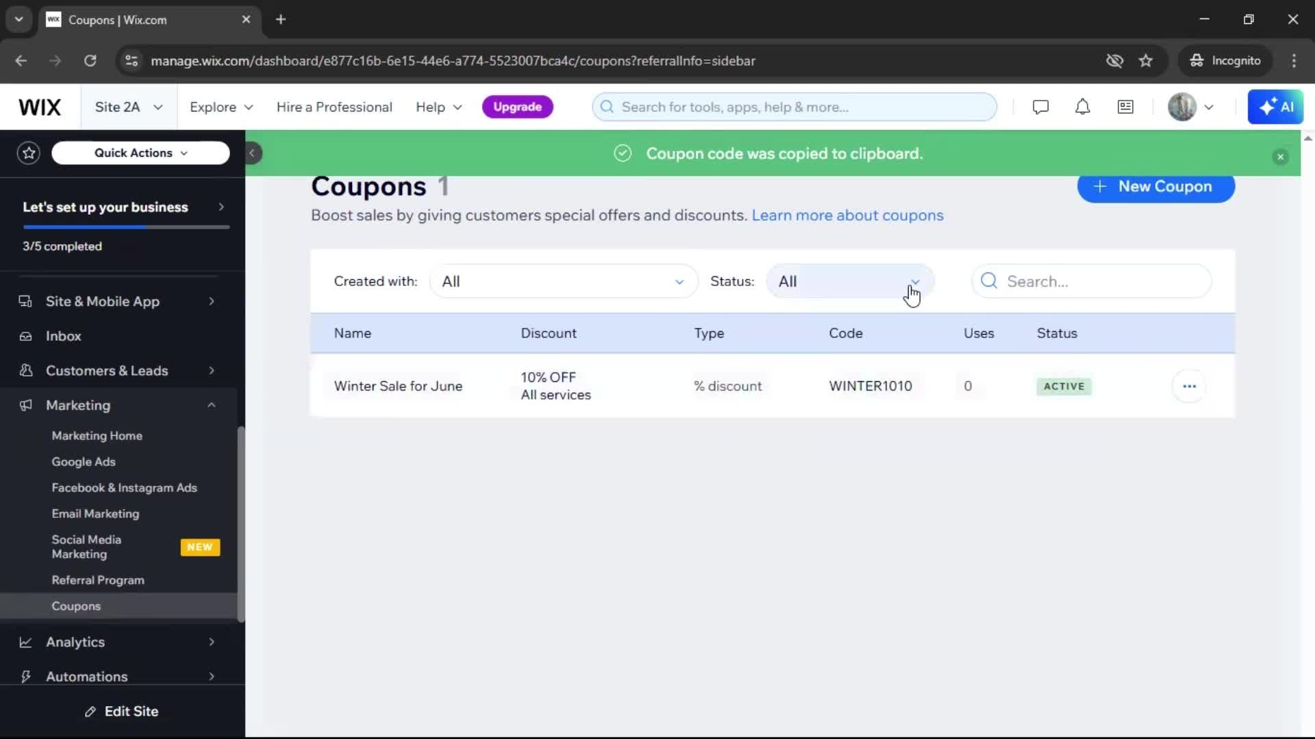 General browsing screenshot