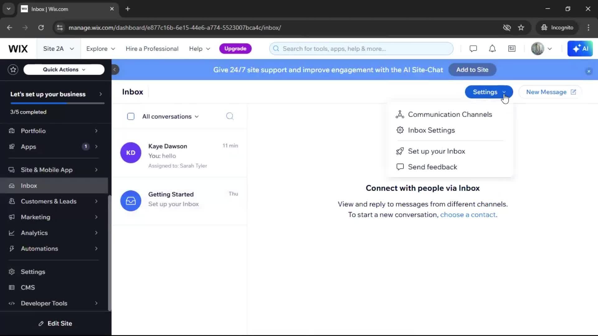 General browsing screenshot