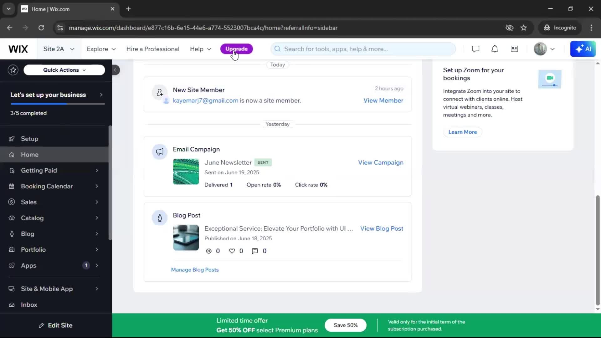 General browsing screenshot