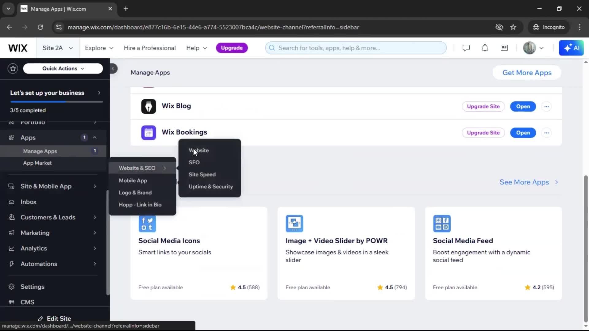 General browsing screenshot