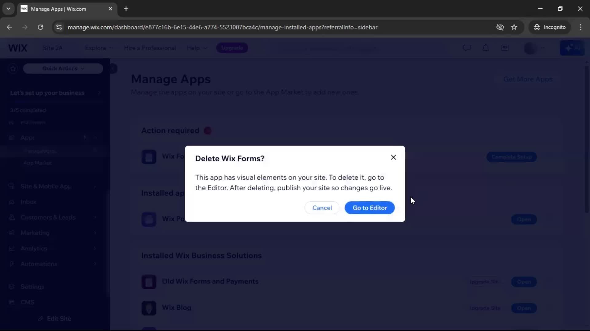 General browsing screenshot