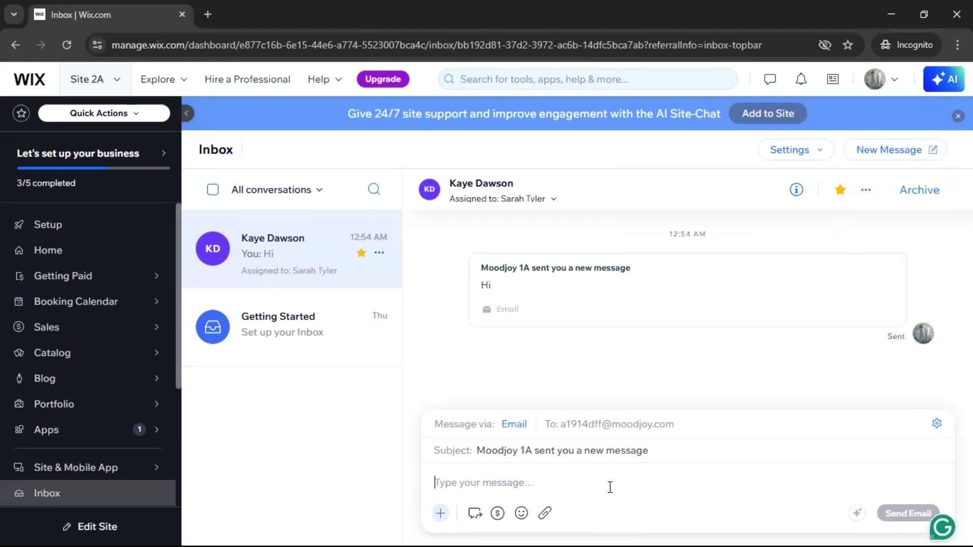 General browsing screenshot