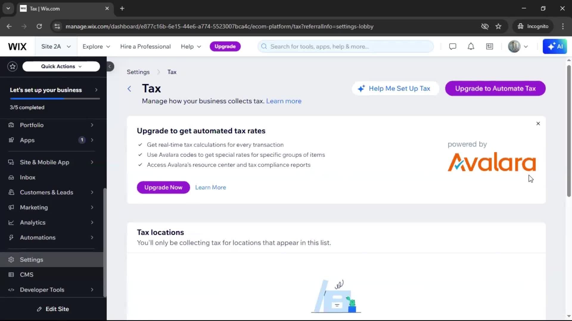 General browsing screenshot